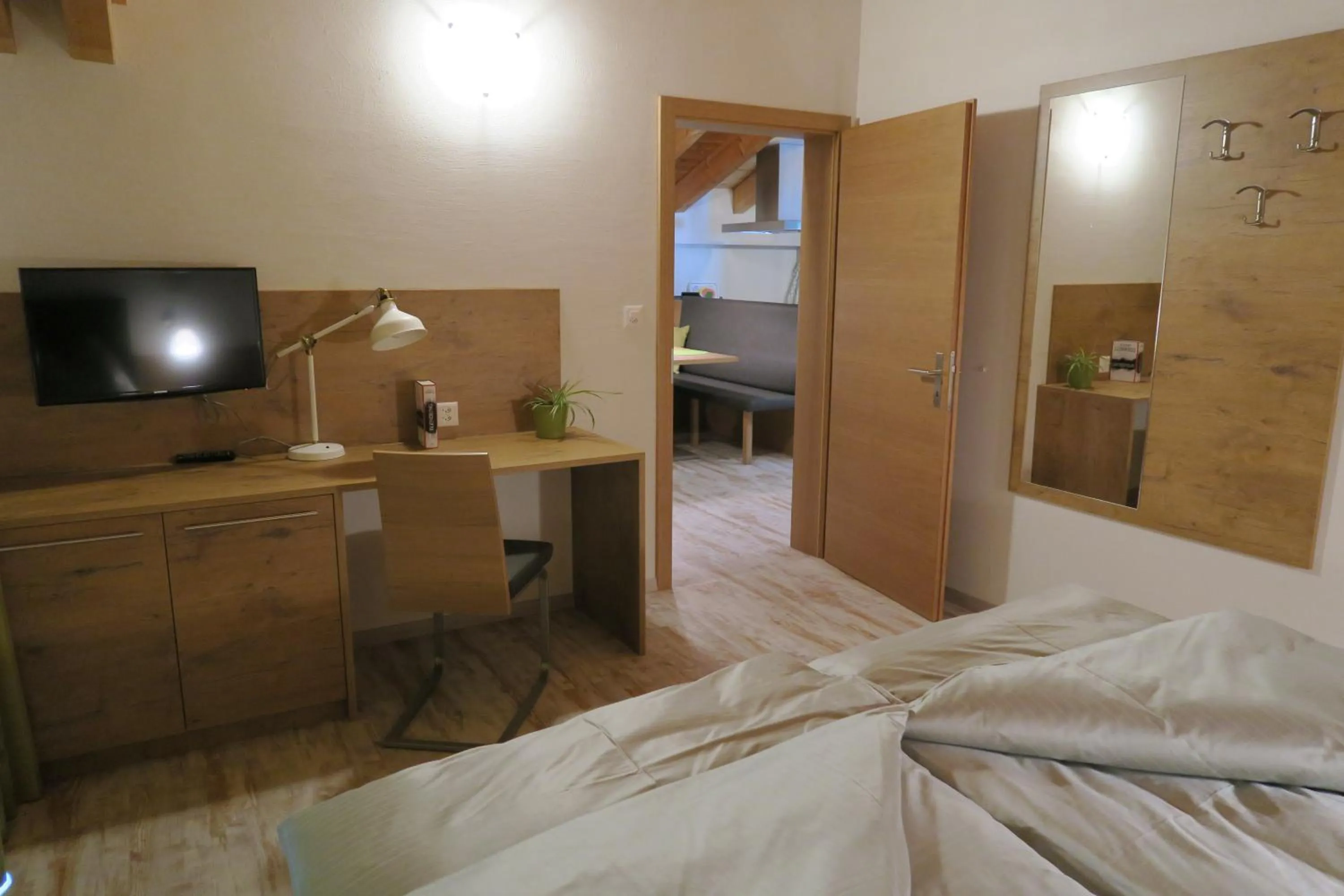 Photo of the whole room, Bed in Apartment Madlaina