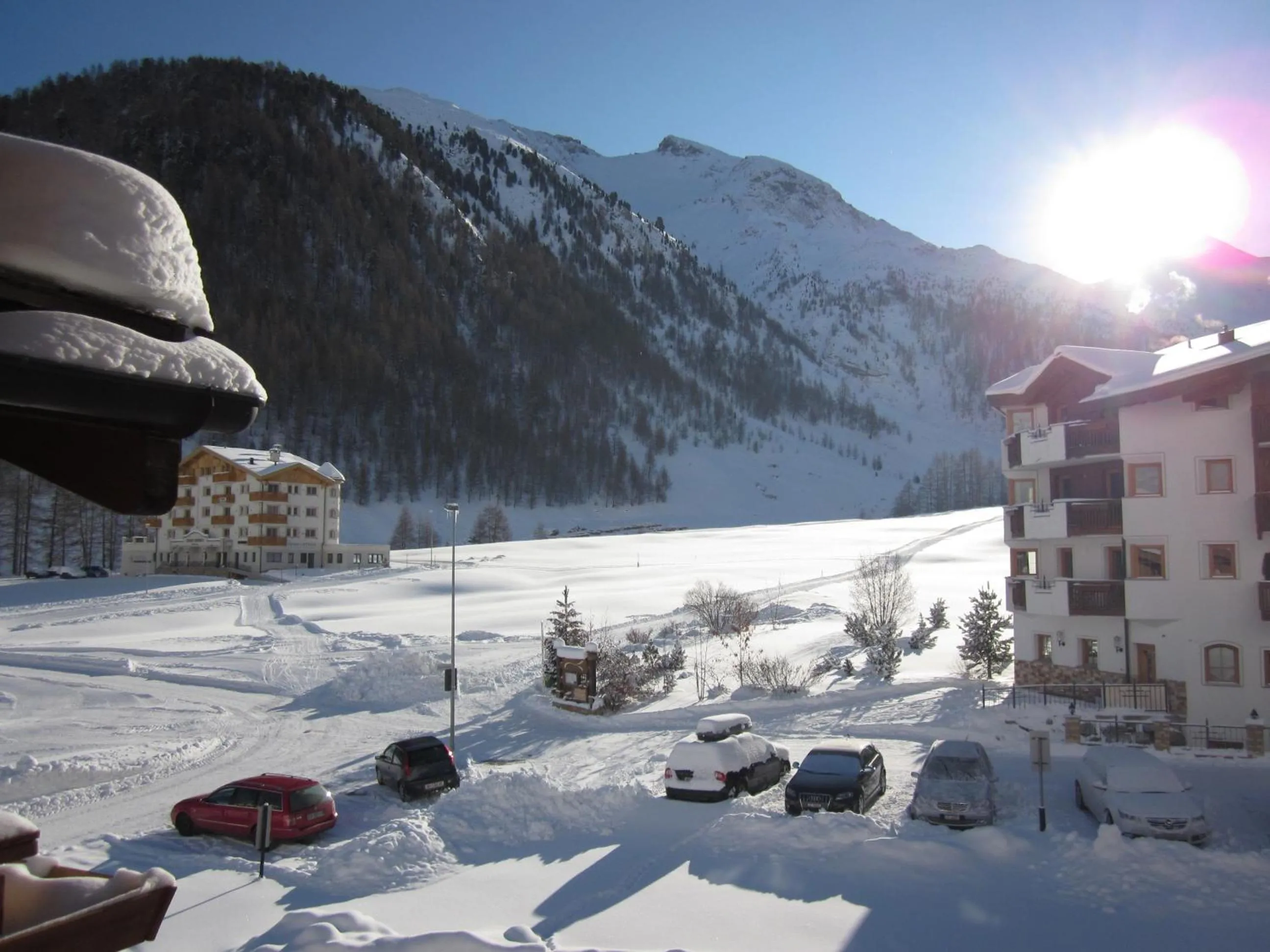 Natural landscape in Apartment Madlaina