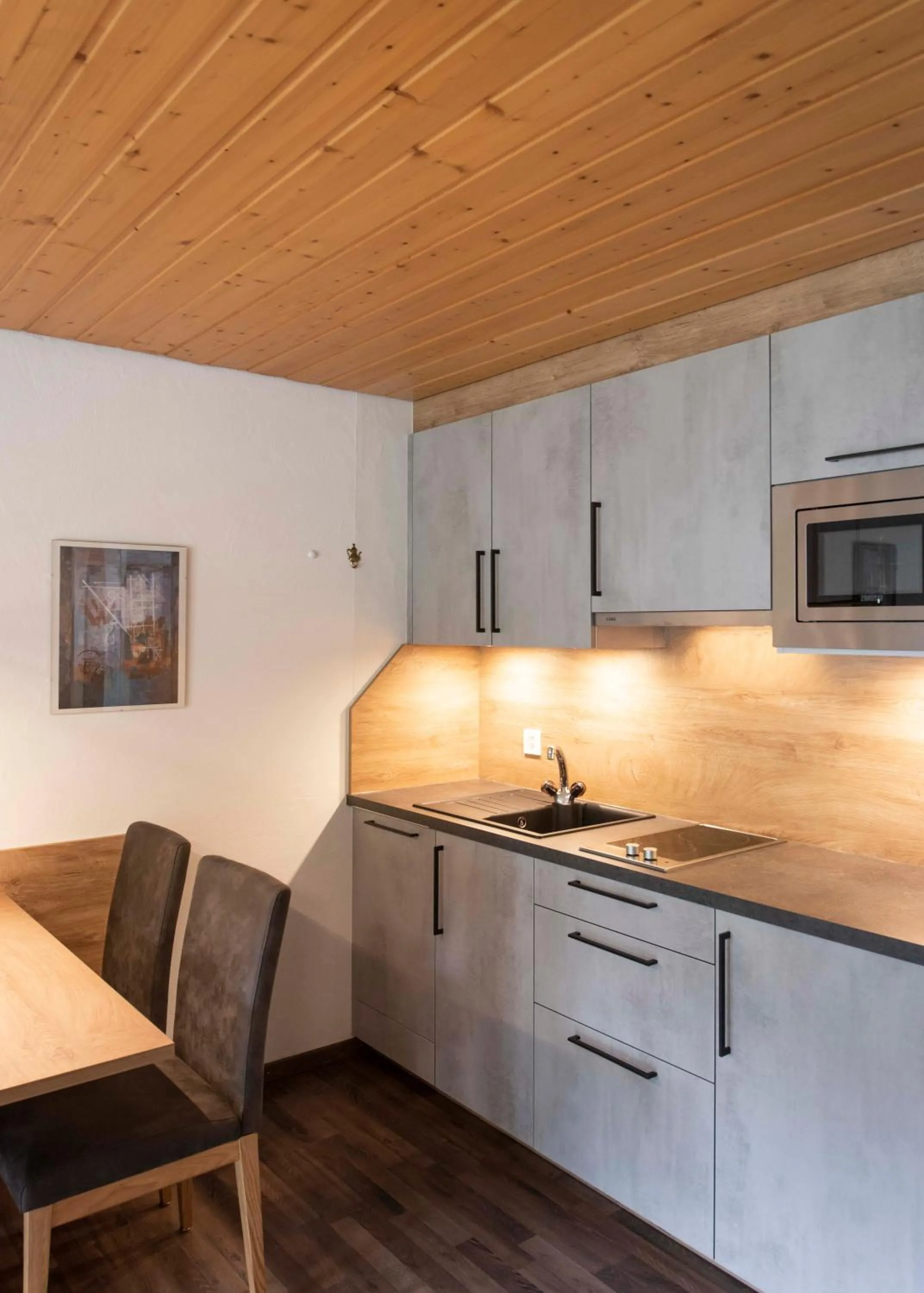 Kitchen or kitchenette in Apartment Madlaina