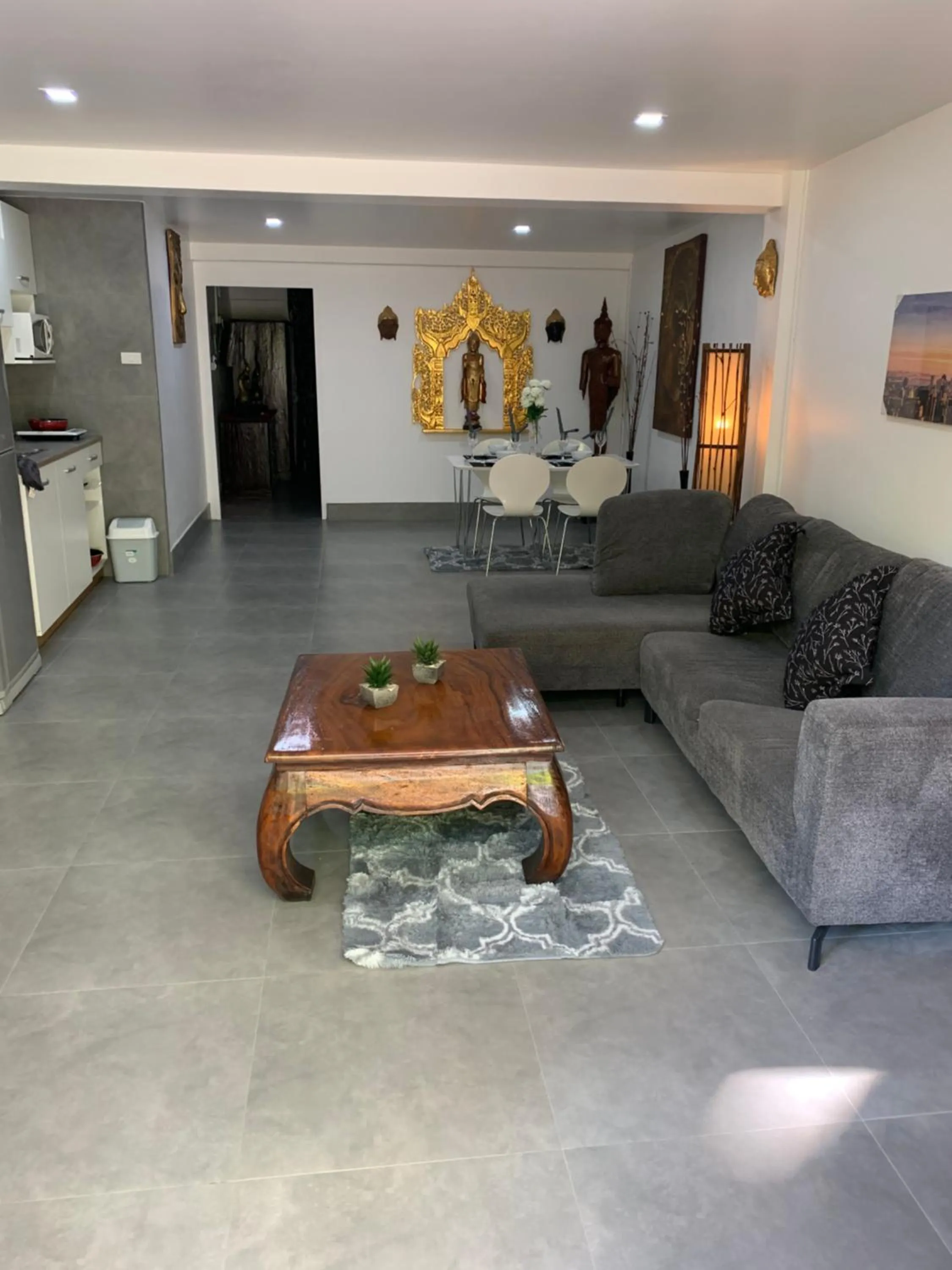 Living room in Fong Kaew and Baan Nang Fa Guesthouse