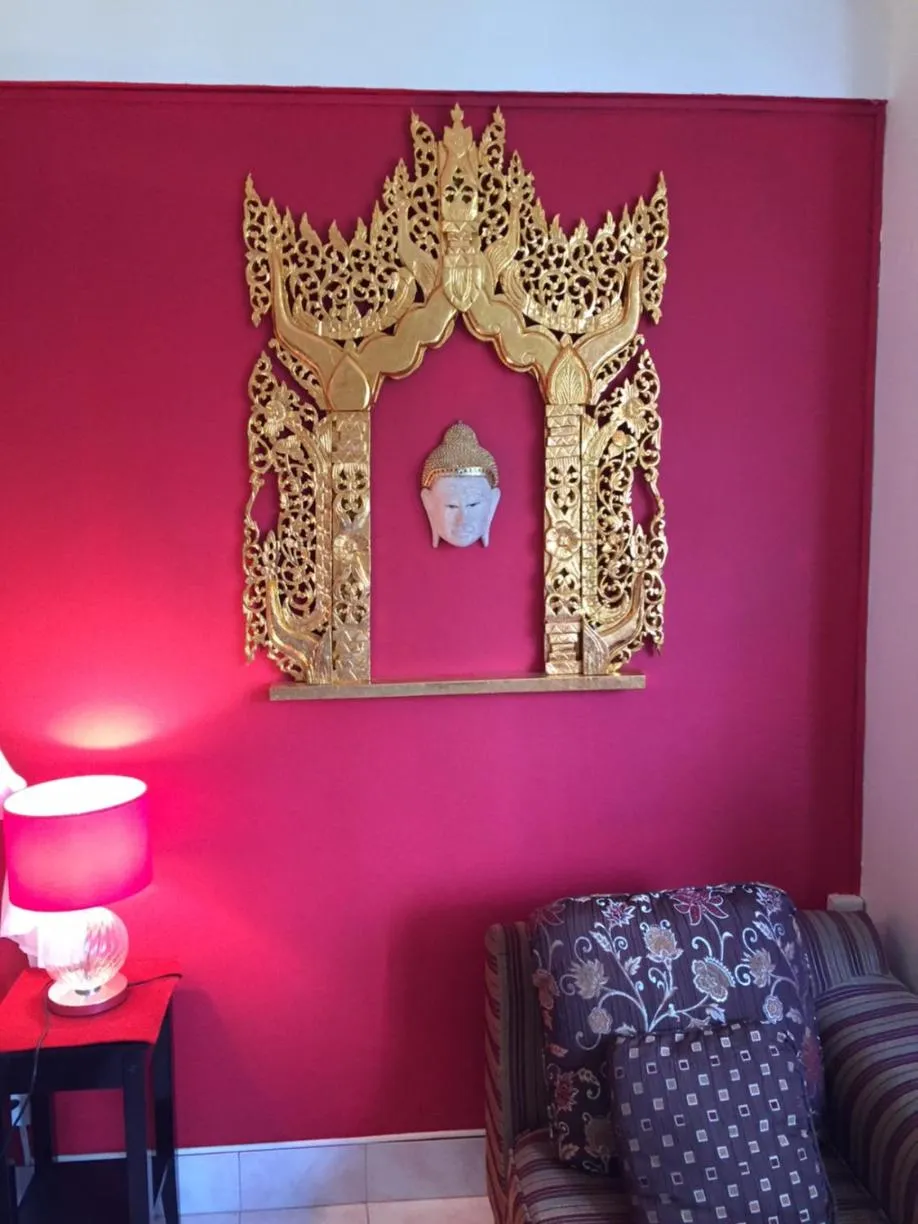 Decorative detail in Fong Kaew and Baan Nang Fa Guesthouse
