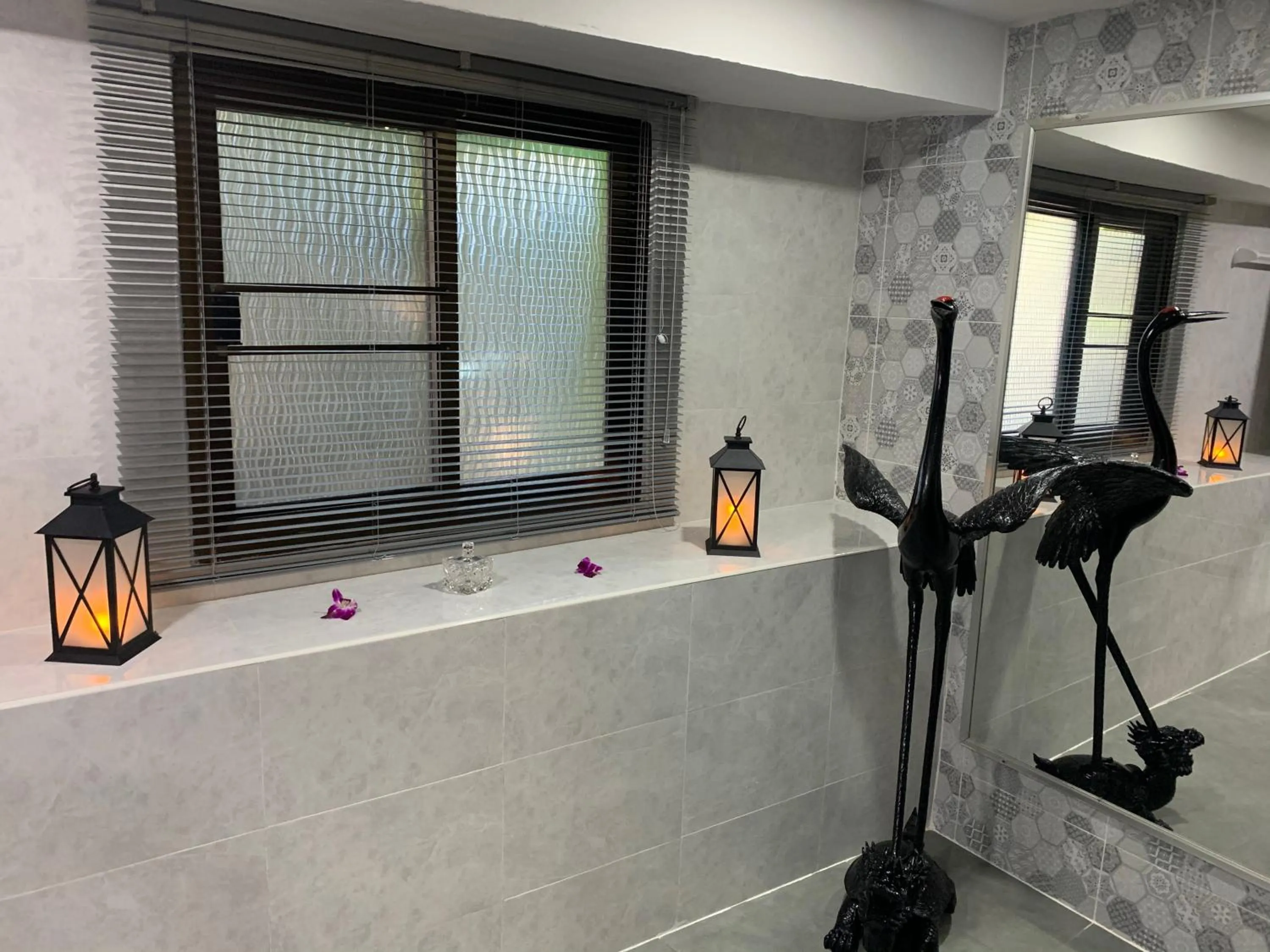 Bathroom in Fong Kaew and Baan Nang Fa Guesthouse