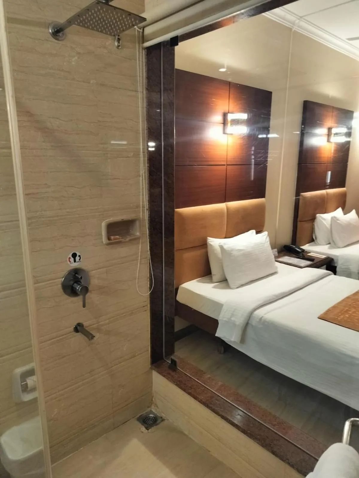 Bed in Shenbaga Hotel And Convention Centre