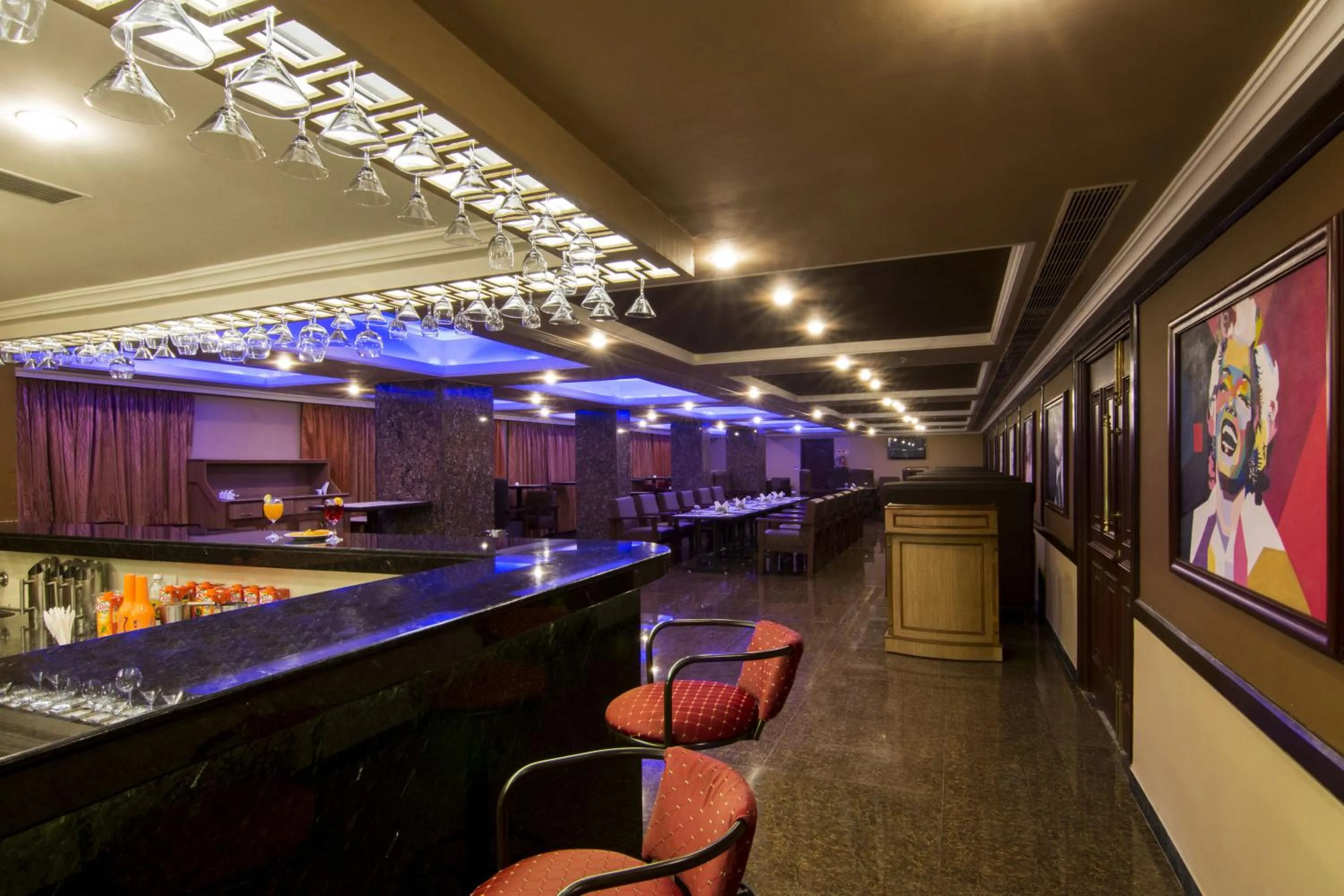 Lounge or bar in Shenbaga Hotel And Convention Centre