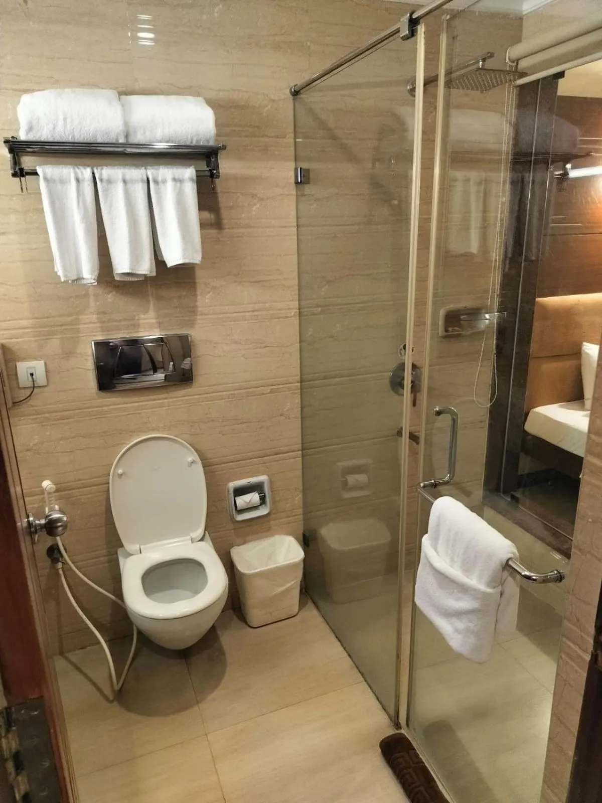 Bathroom in Shenbaga Hotel And Convention Centre