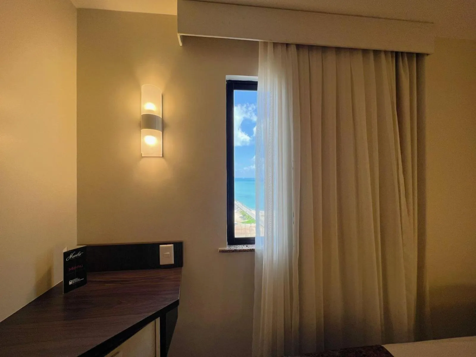 Bathroom, Bed in Hotel Sonata de Iracema