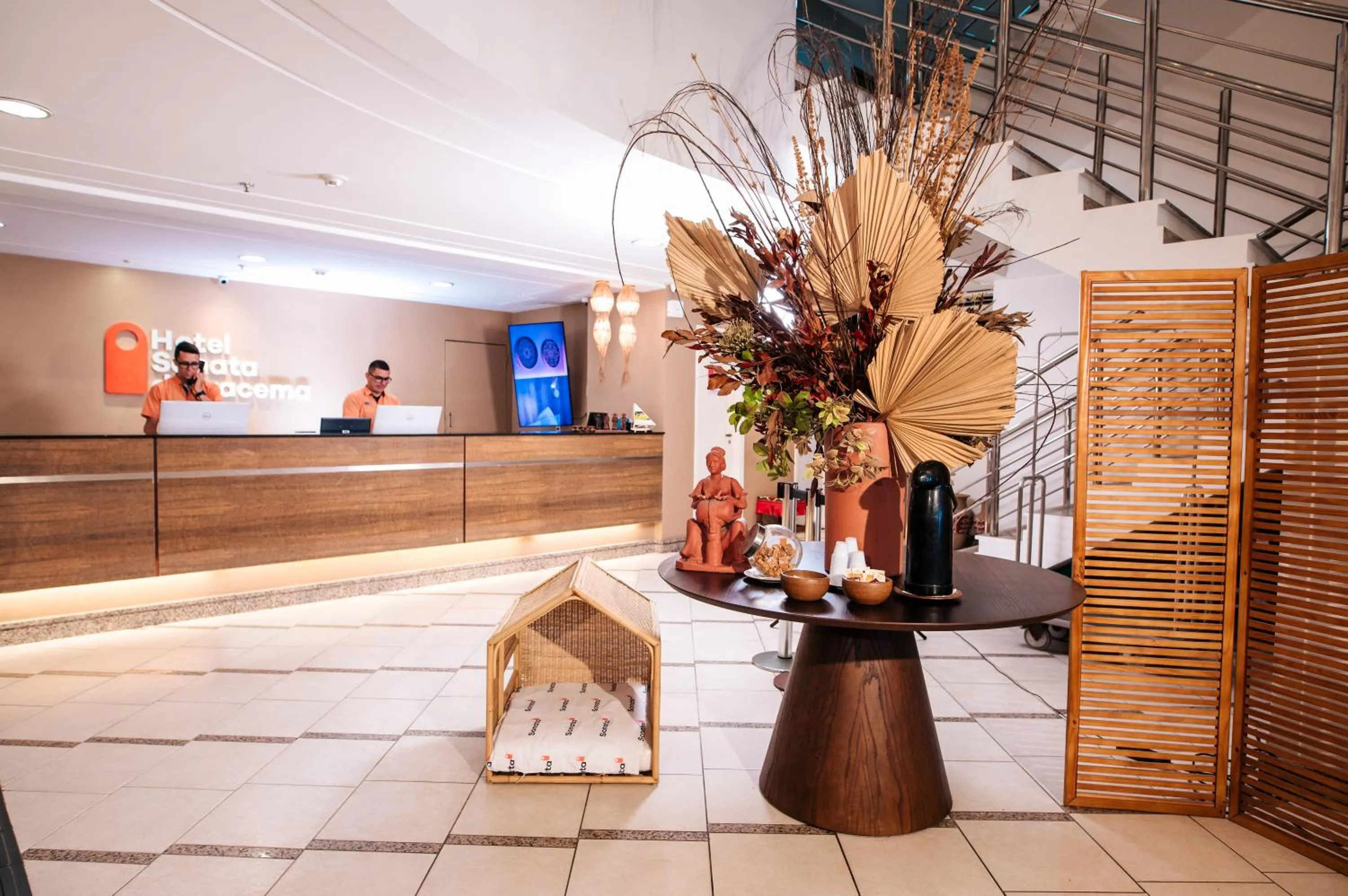 Lobby or reception in Hotel Sonata de Iracema