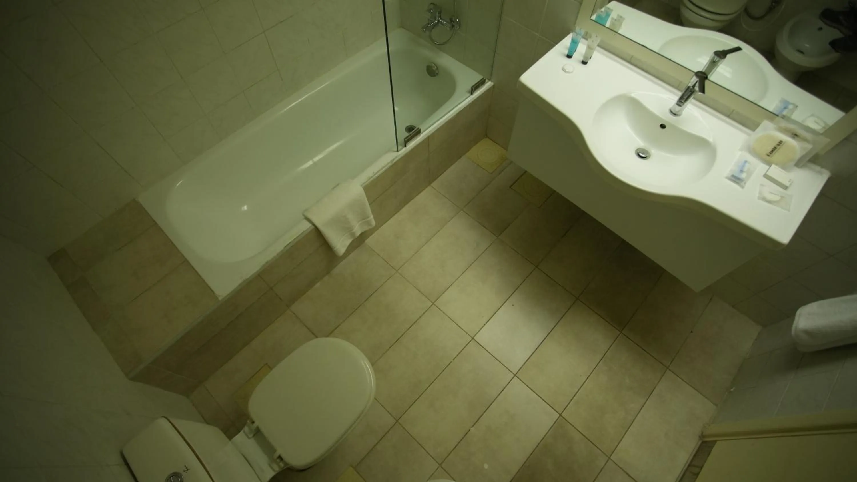 Bathroom in Manara Riva Suites