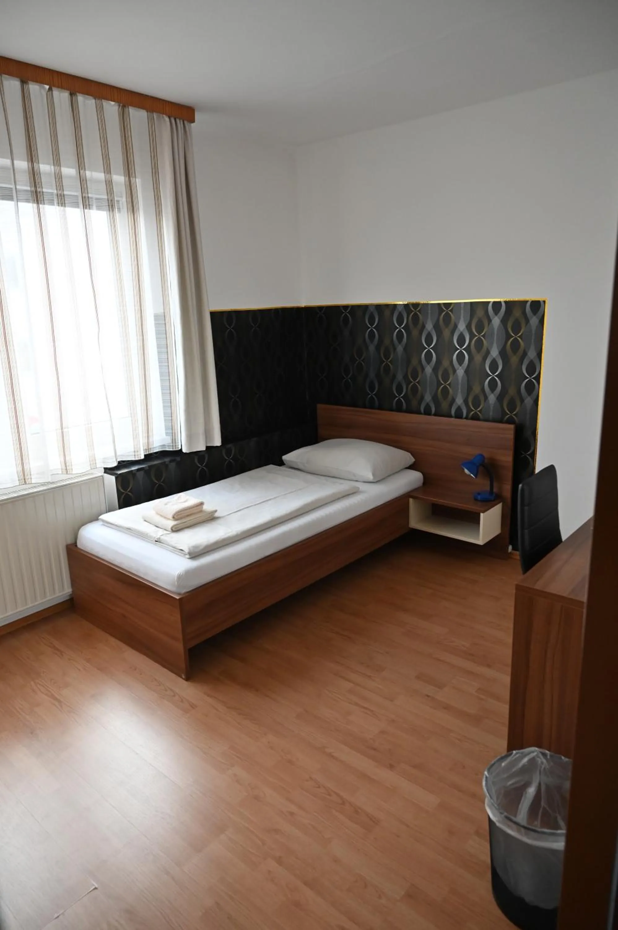 Bed in Pension Haus Nova