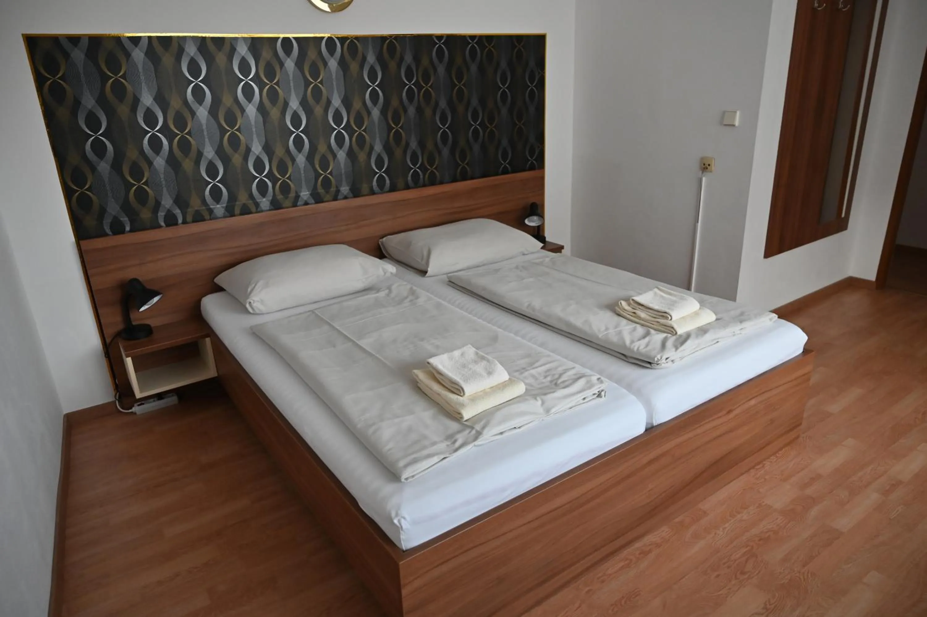 Bed in Pension Haus Nova