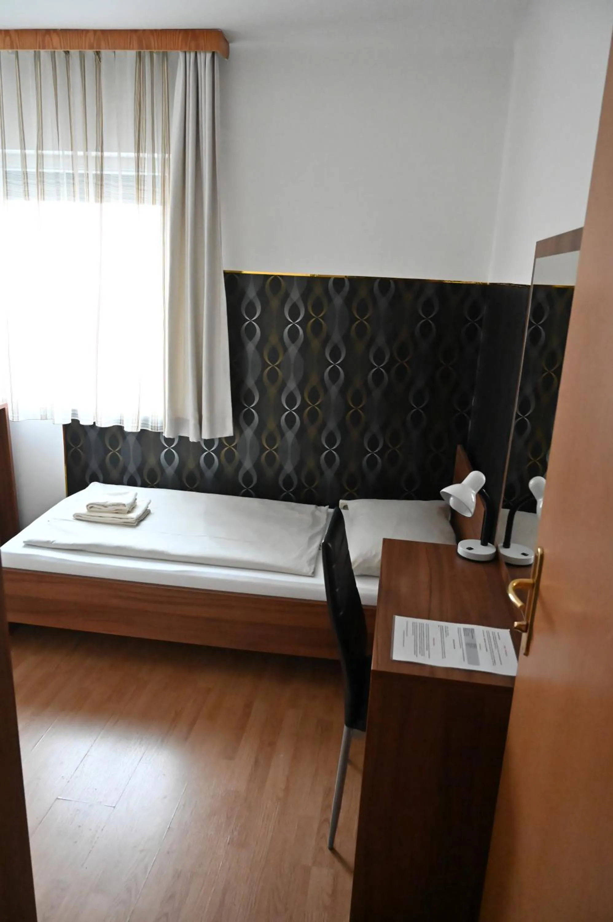 Bed in Pension Haus Nova