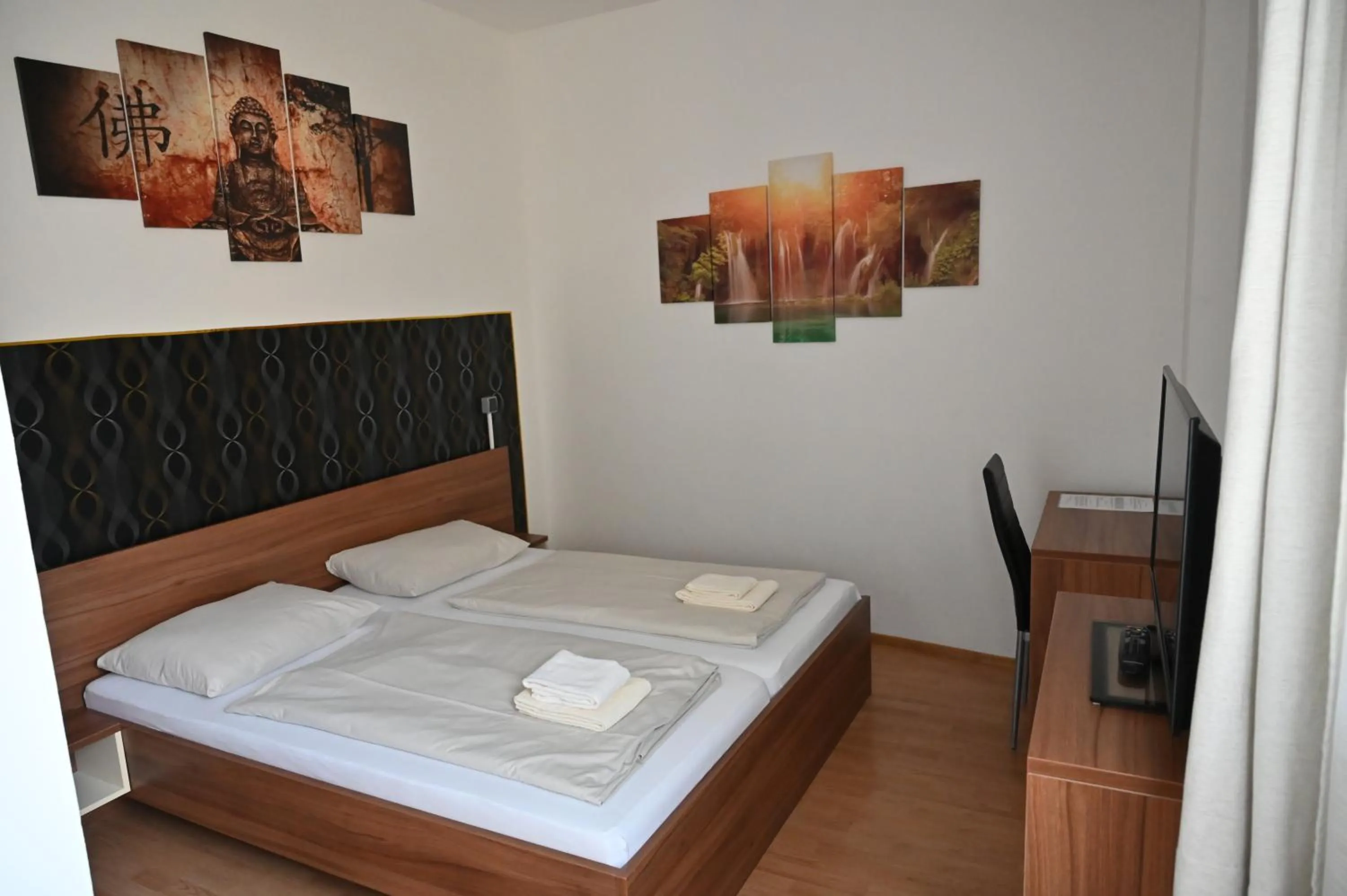 Bed in Pension Haus Nova