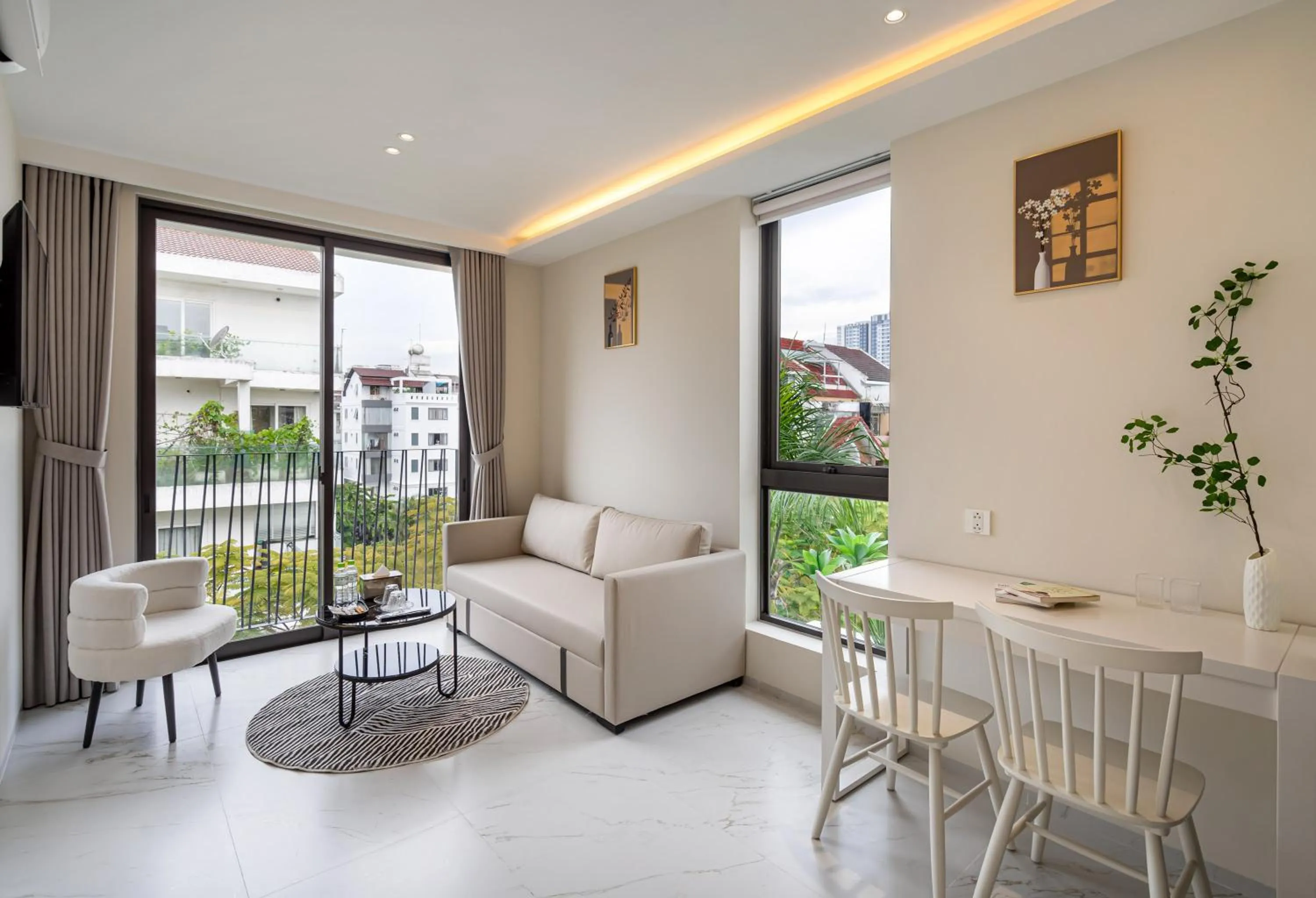 Living room in The Royal Vista - Phu My Hung