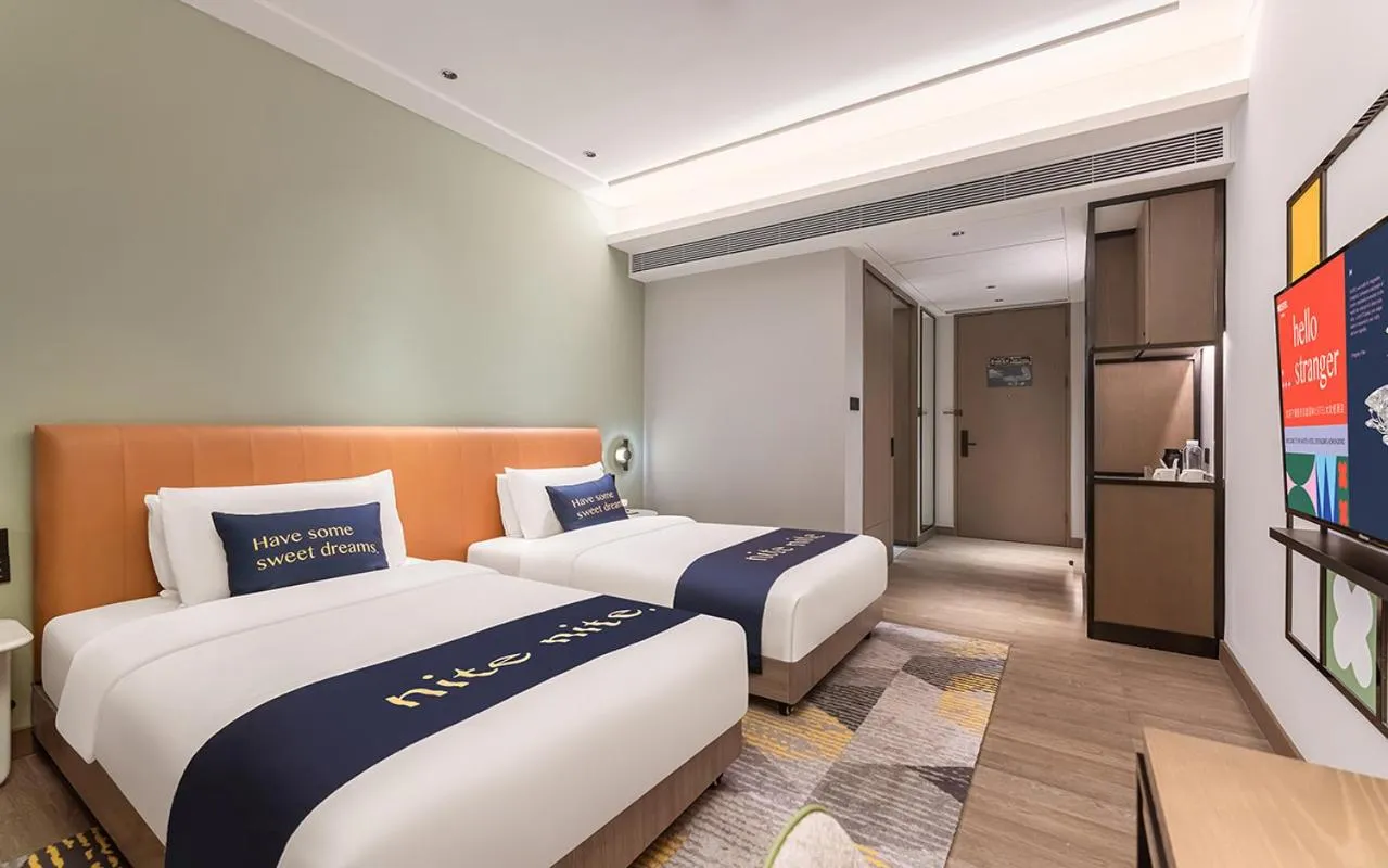 Bedroom in The Mustel Hotel Chongqing Hongyadong