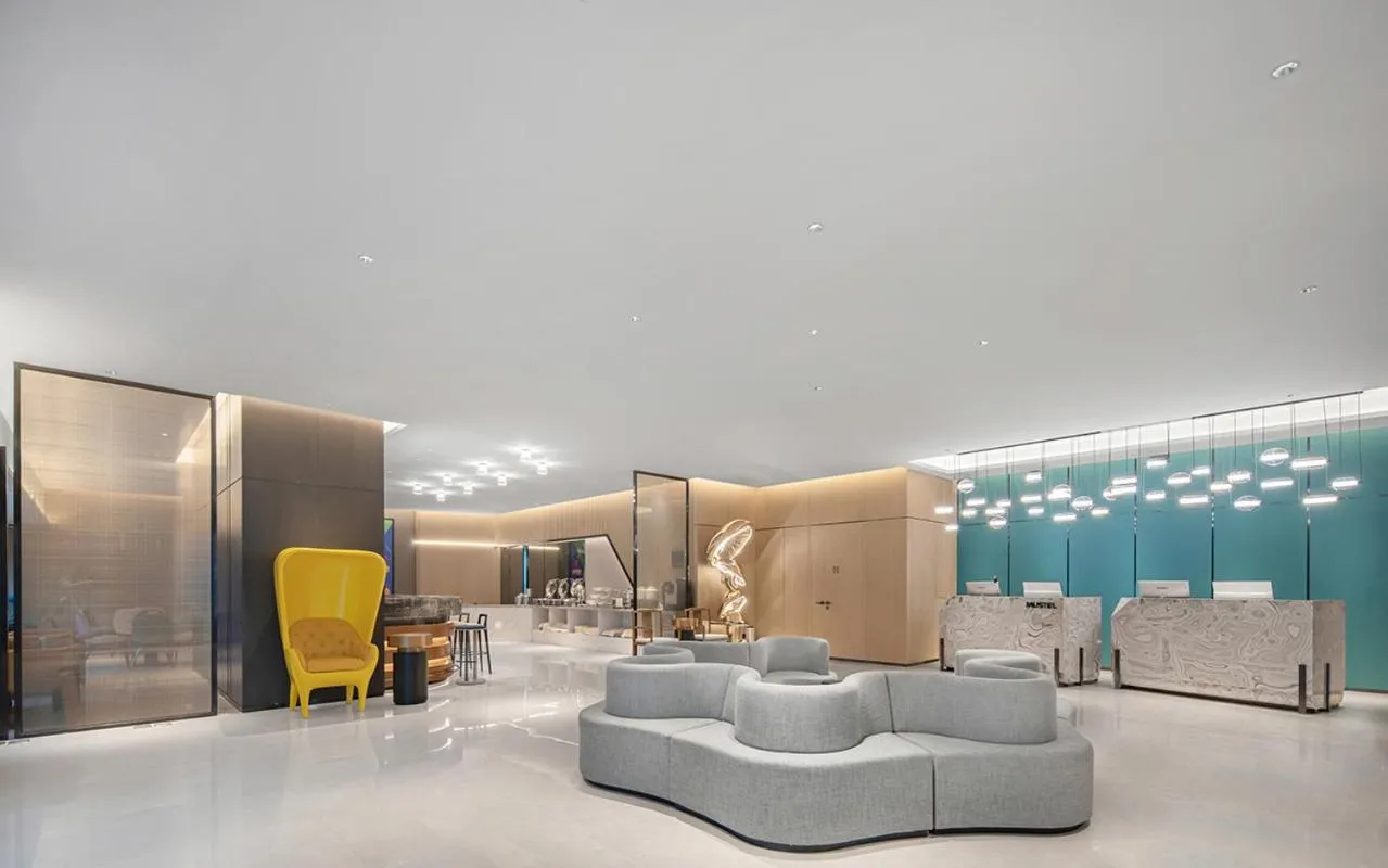 Seating area in The Mustel Hotel Chongqing Hongyadong