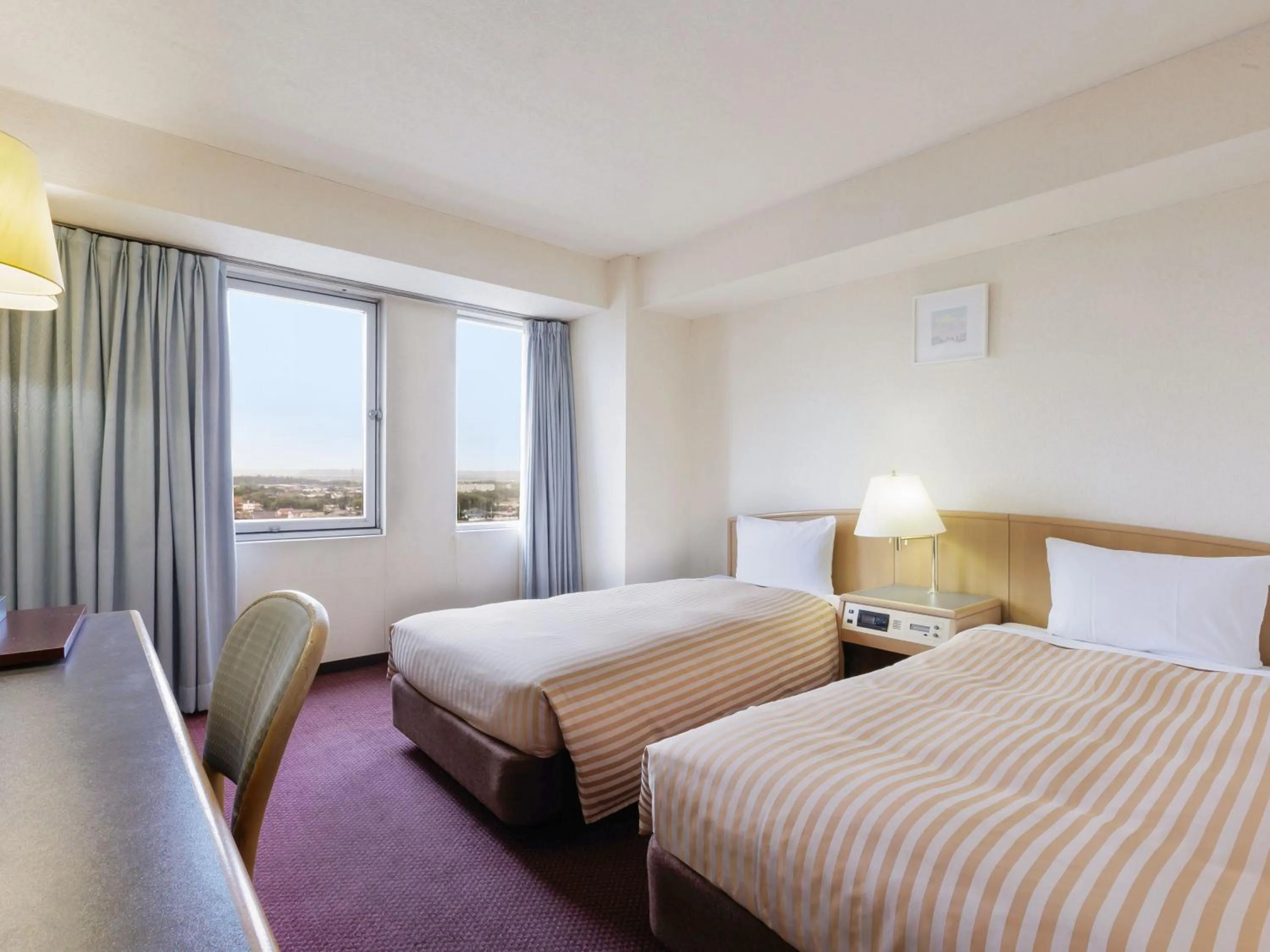 Photo of the whole room, Bed in FLEXSTAY INN Kashima Central