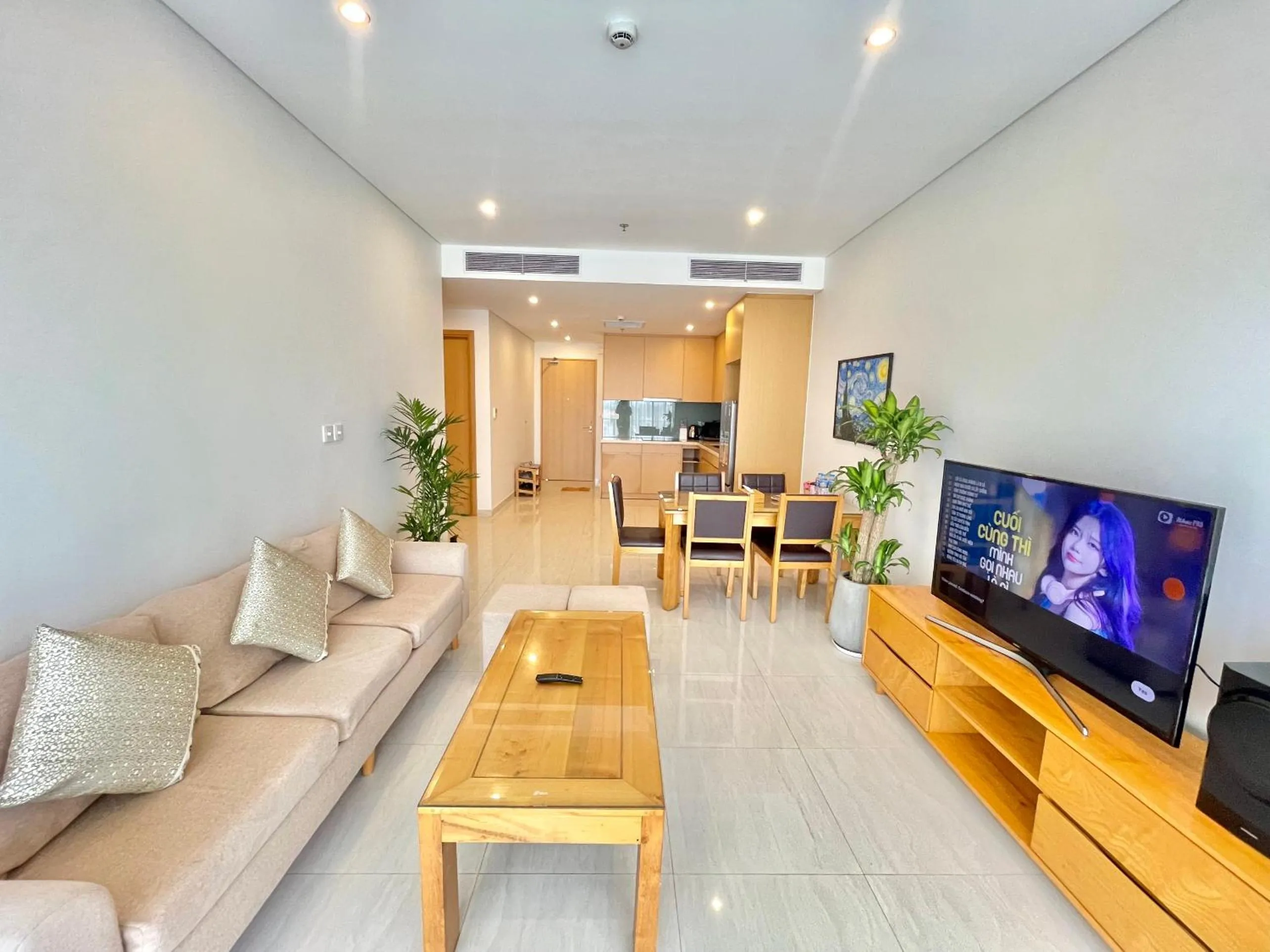 Living room in The Ocean Resort Danang