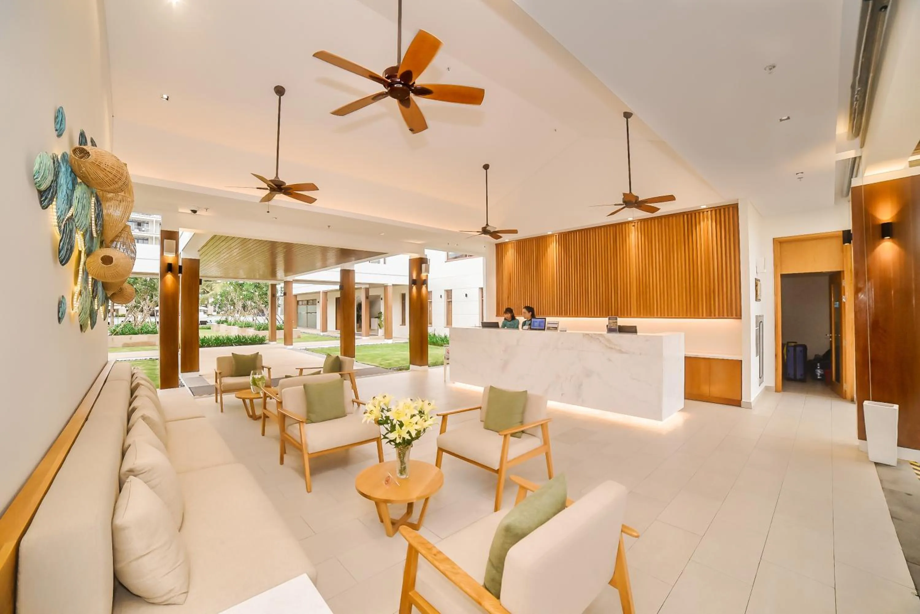 Lobby or reception in The Ocean Resort Danang