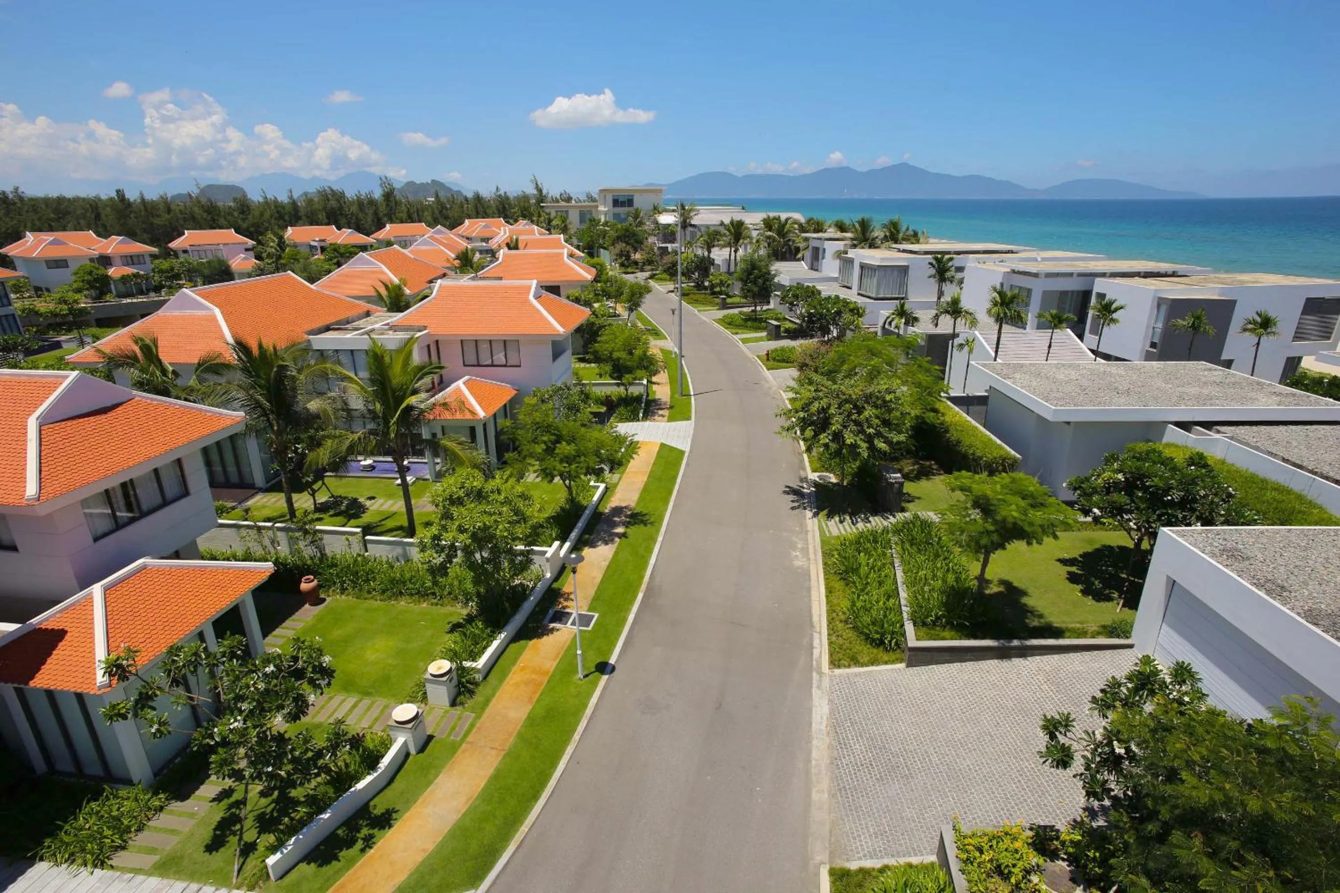 Property building in The Ocean Resort Danang