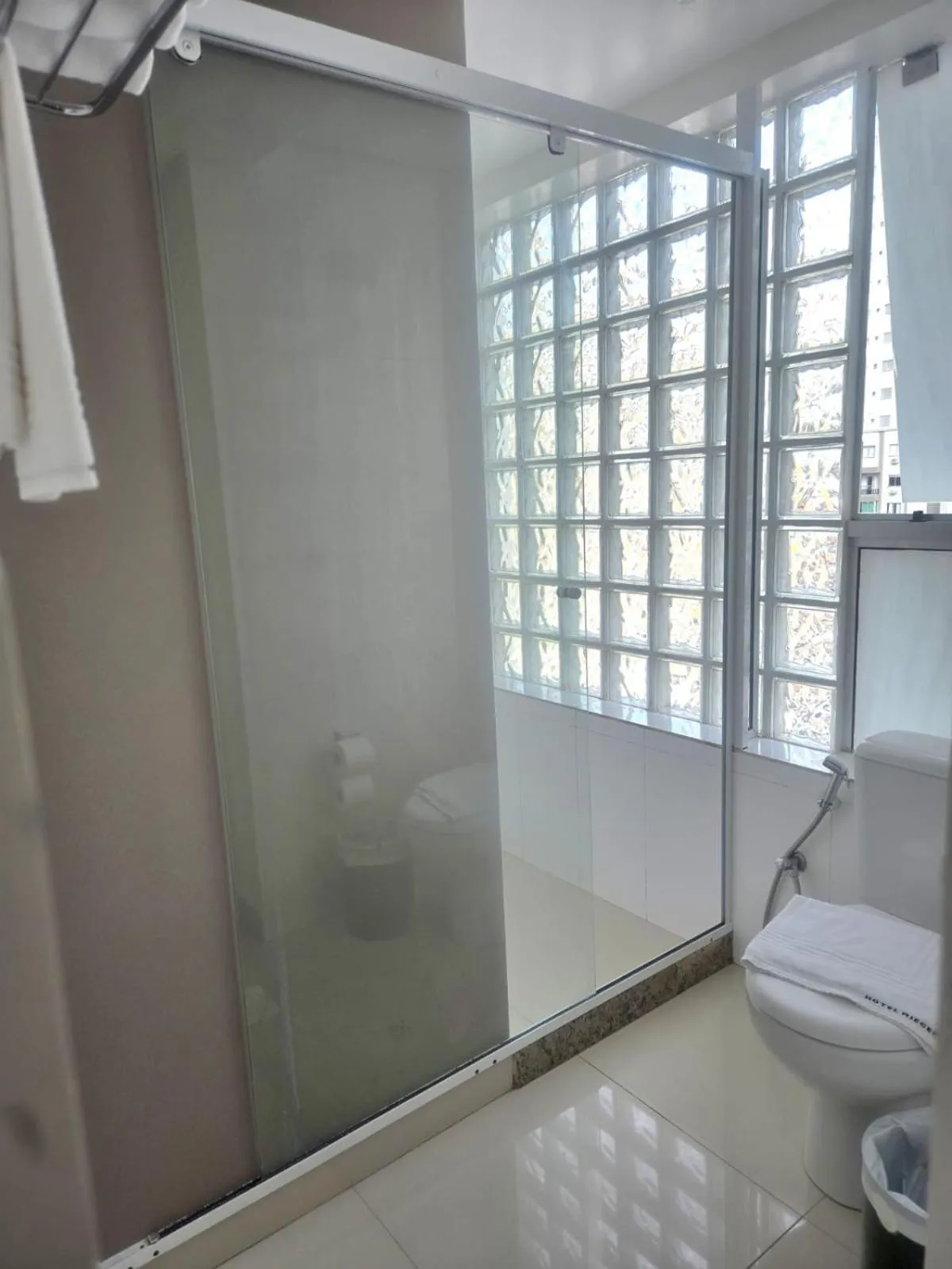 Shower in Hotel Rieger