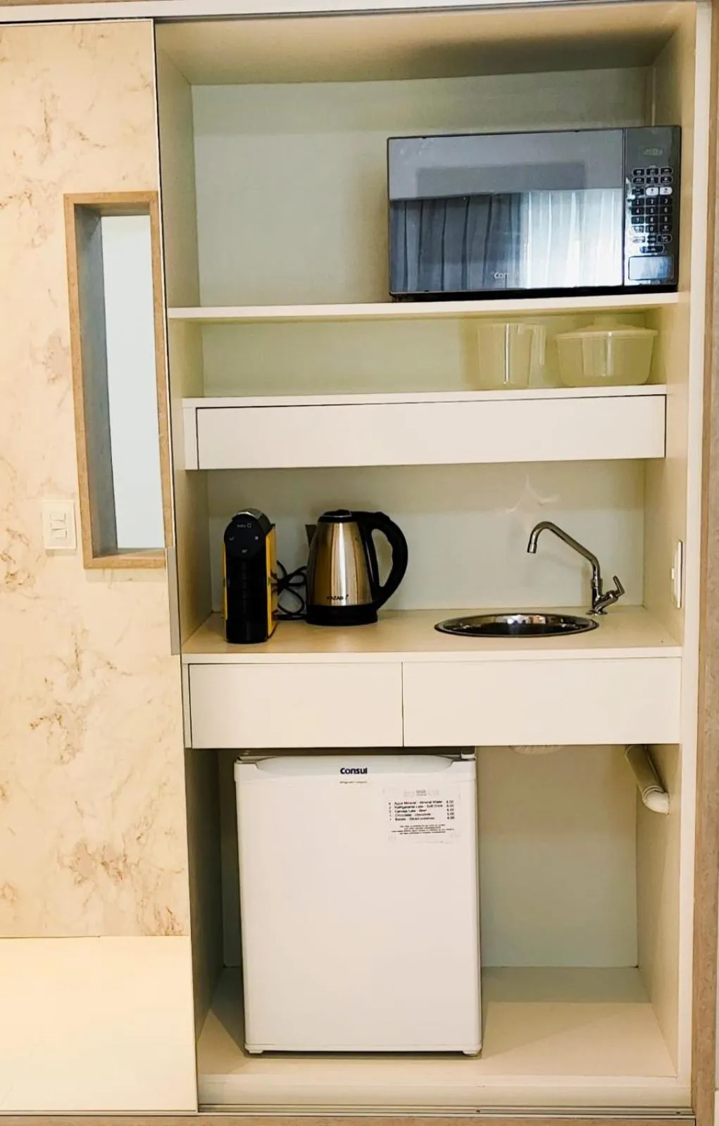 Coffee/tea facilities in Hotel Rieger