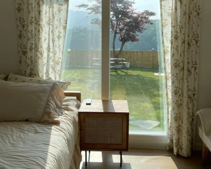 Bed in Gapyeong symsympuri Pension