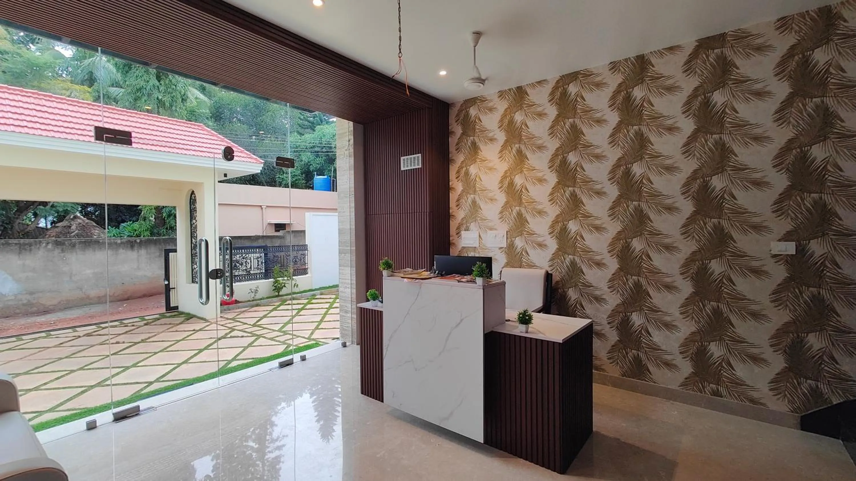Lobby or reception in MGM Whispering Meadows Yelagiri