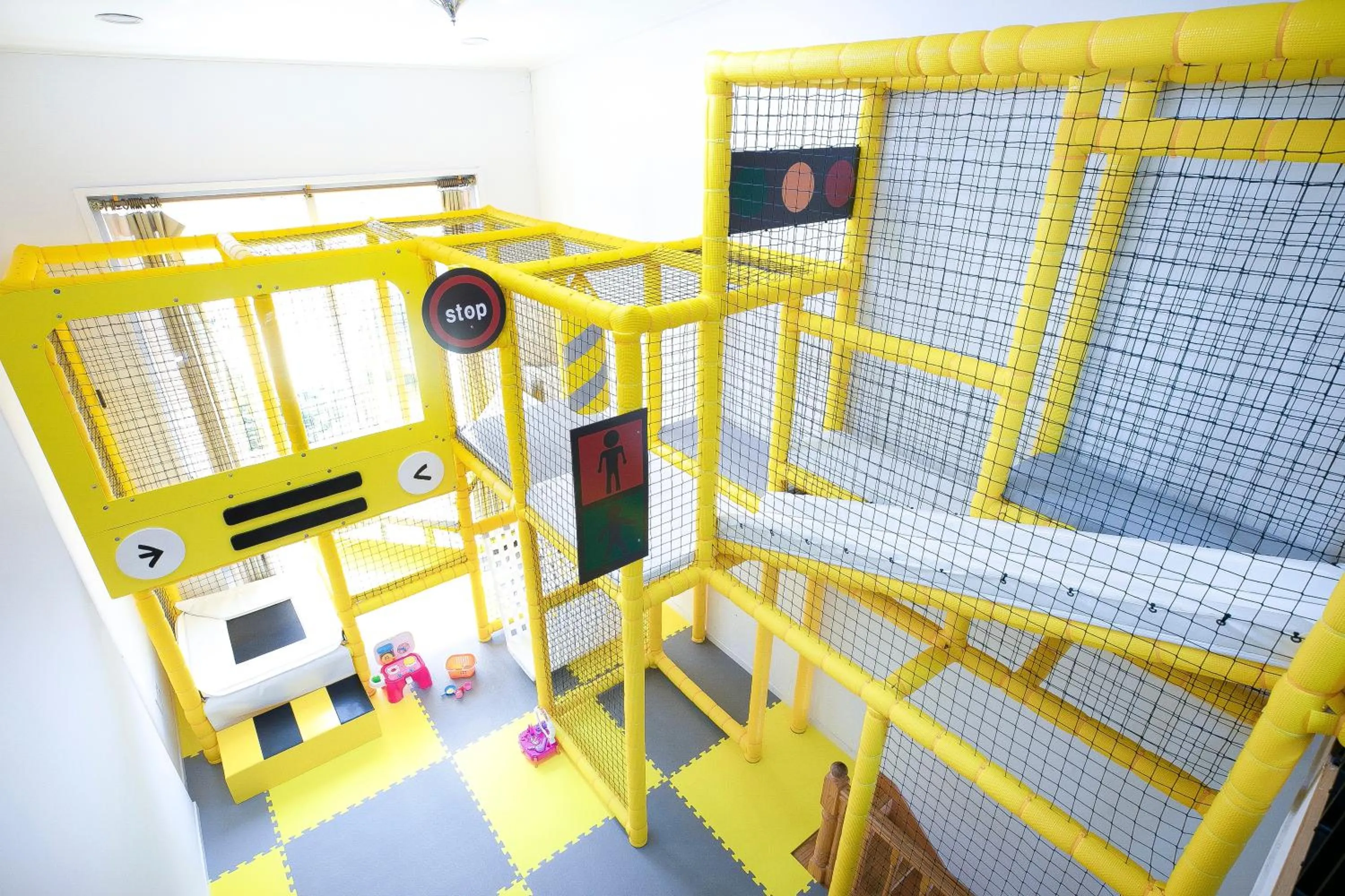 Bed in Gapyeong Rapunzel Kids Poolvilla