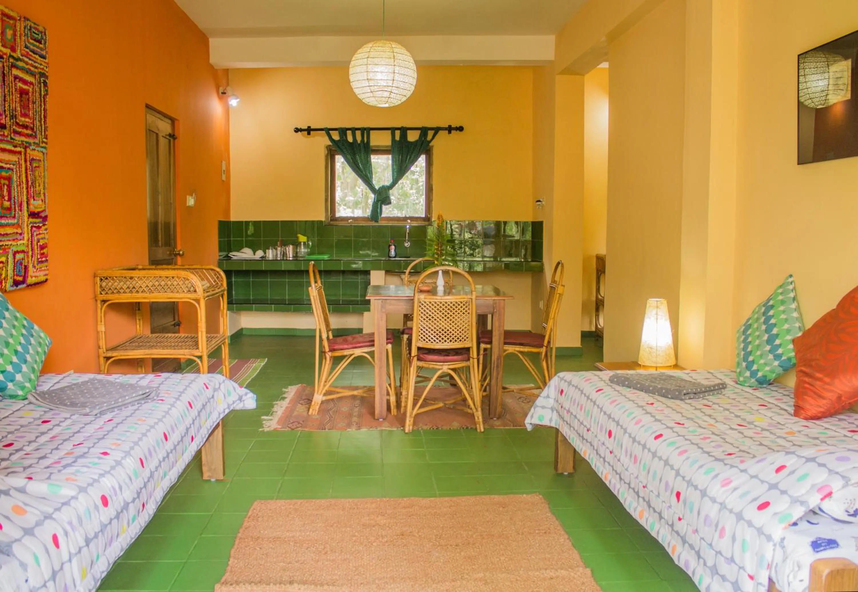 Bed in Chrissie's Hotel