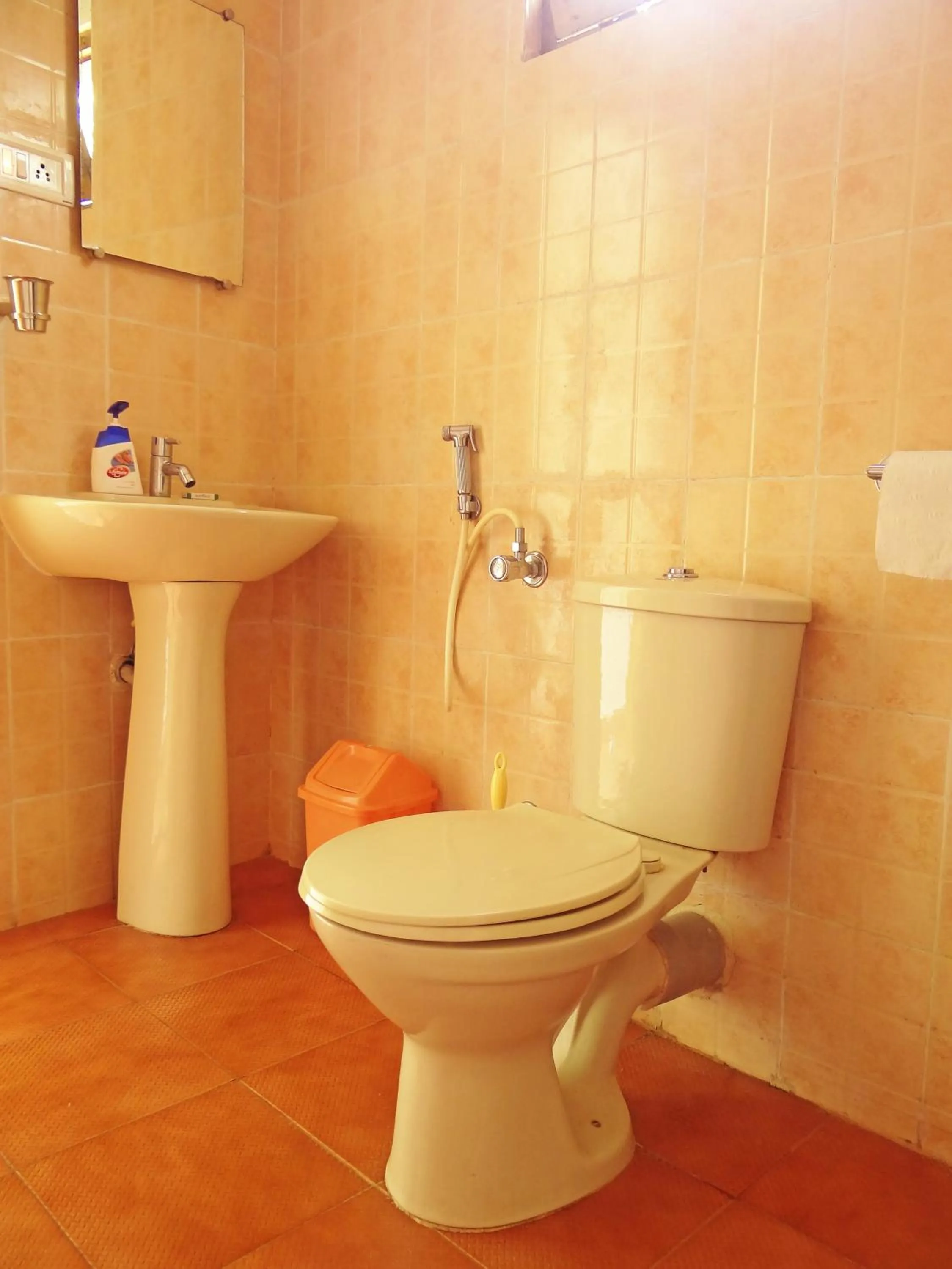 Bathroom in Chrissie's Hotel