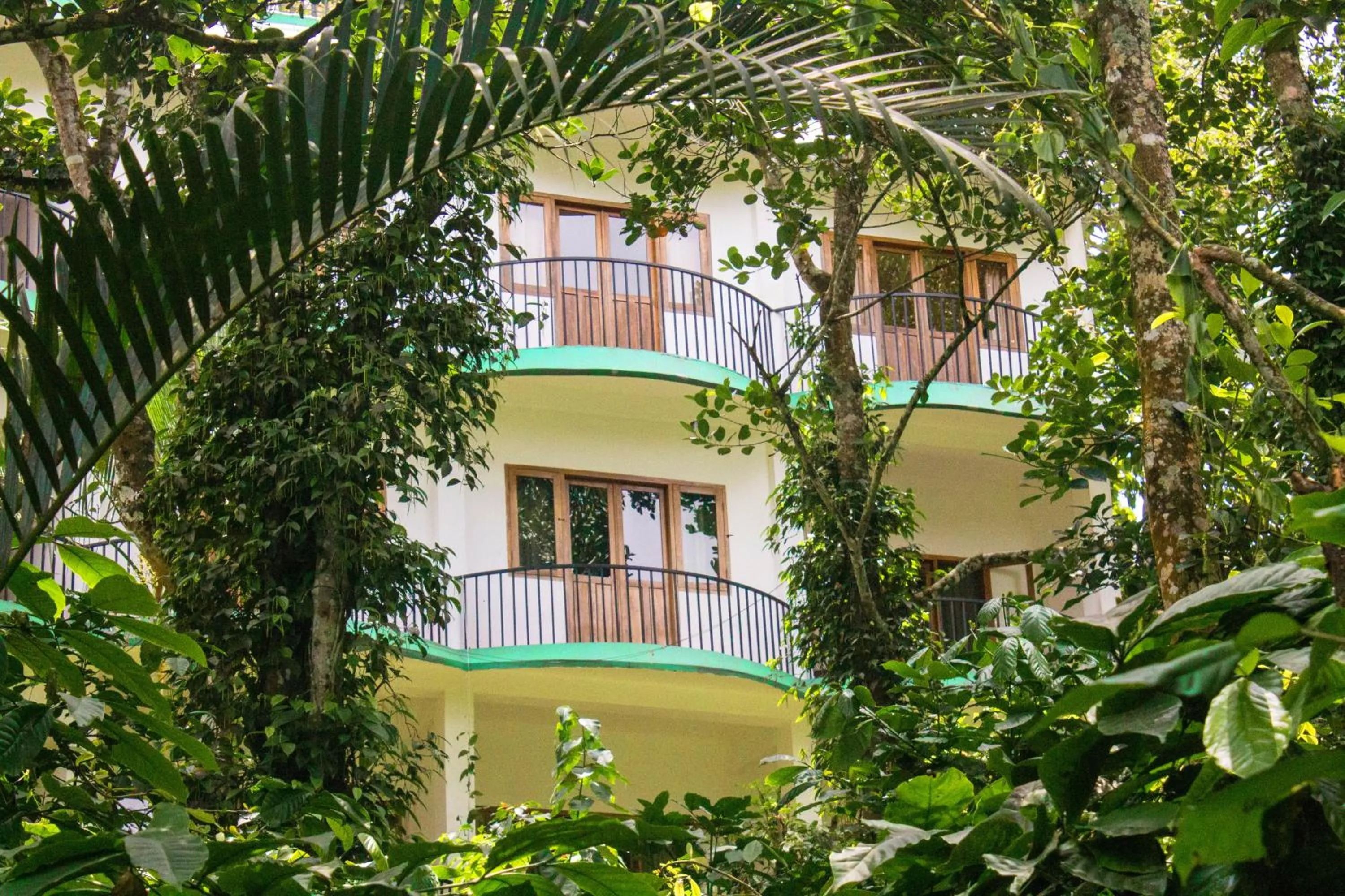 Facade/entrance in Chrissie's Hotel