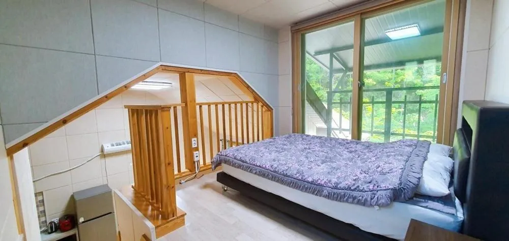 Bed in Hwacheon 632 Pension