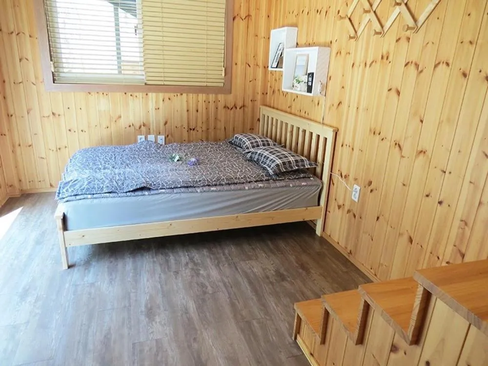 Bed in Ulsan Soho Attic Pension