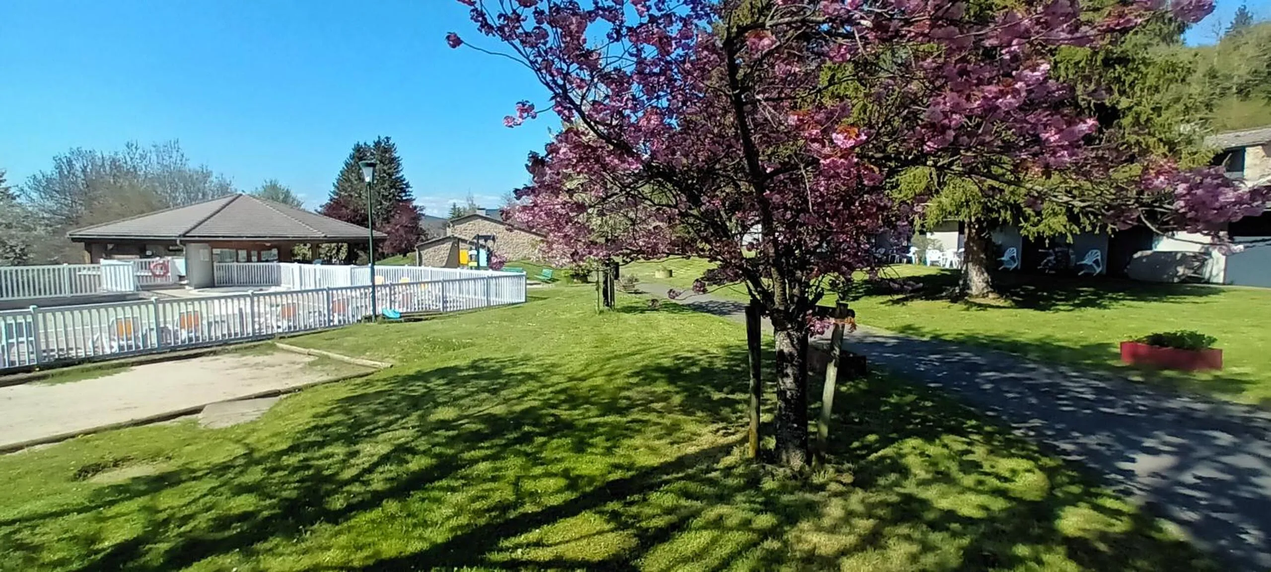 Garden in VVF Haute Loire Saint-Julien-Chapteuil