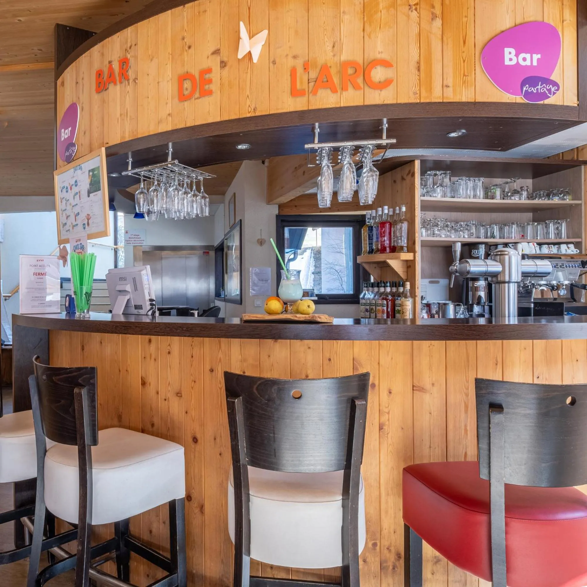 Lounge or bar in VVF Val-Cenis Haute-Maurienne