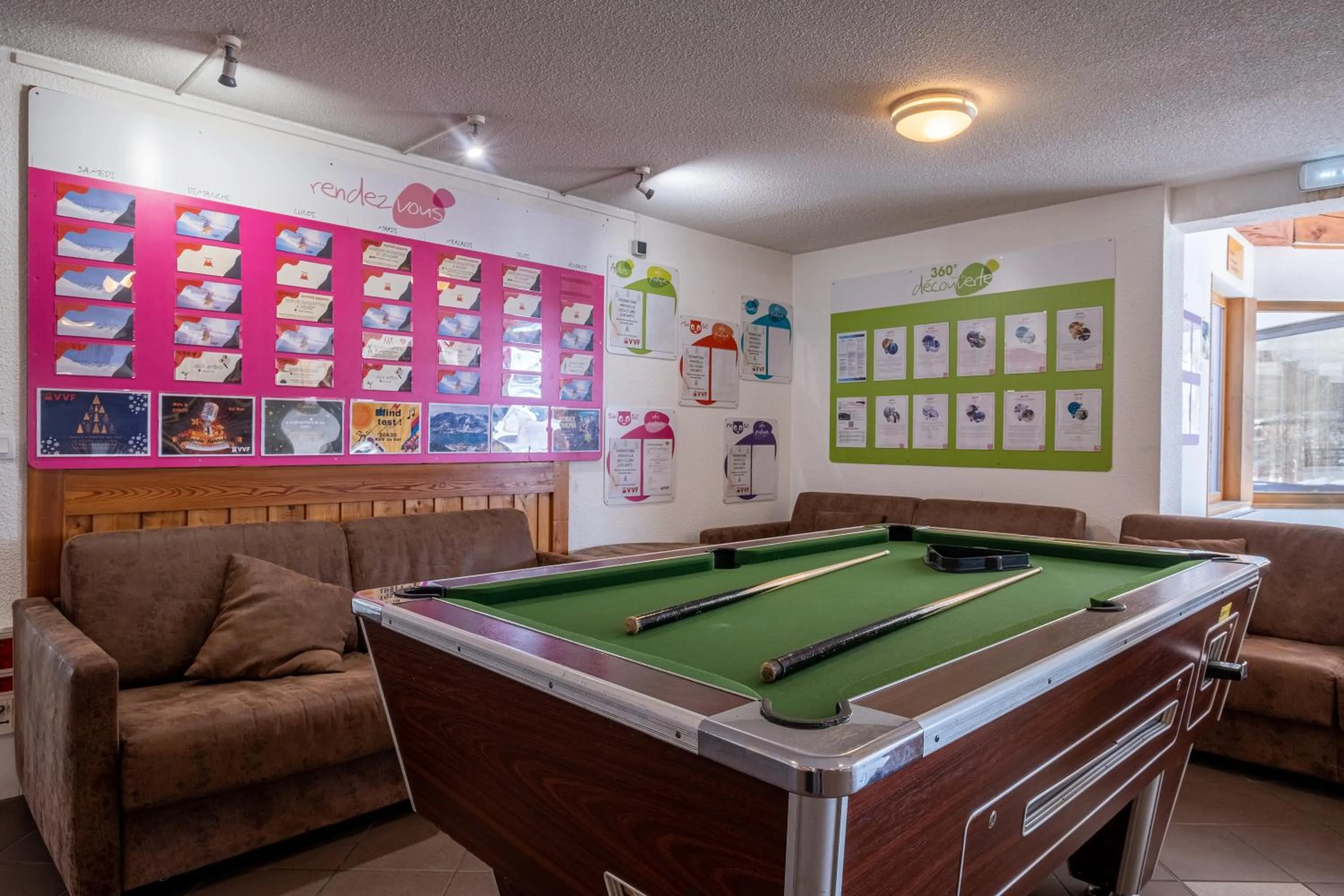 Billiard in VVF Val-Cenis Haute-Maurienne