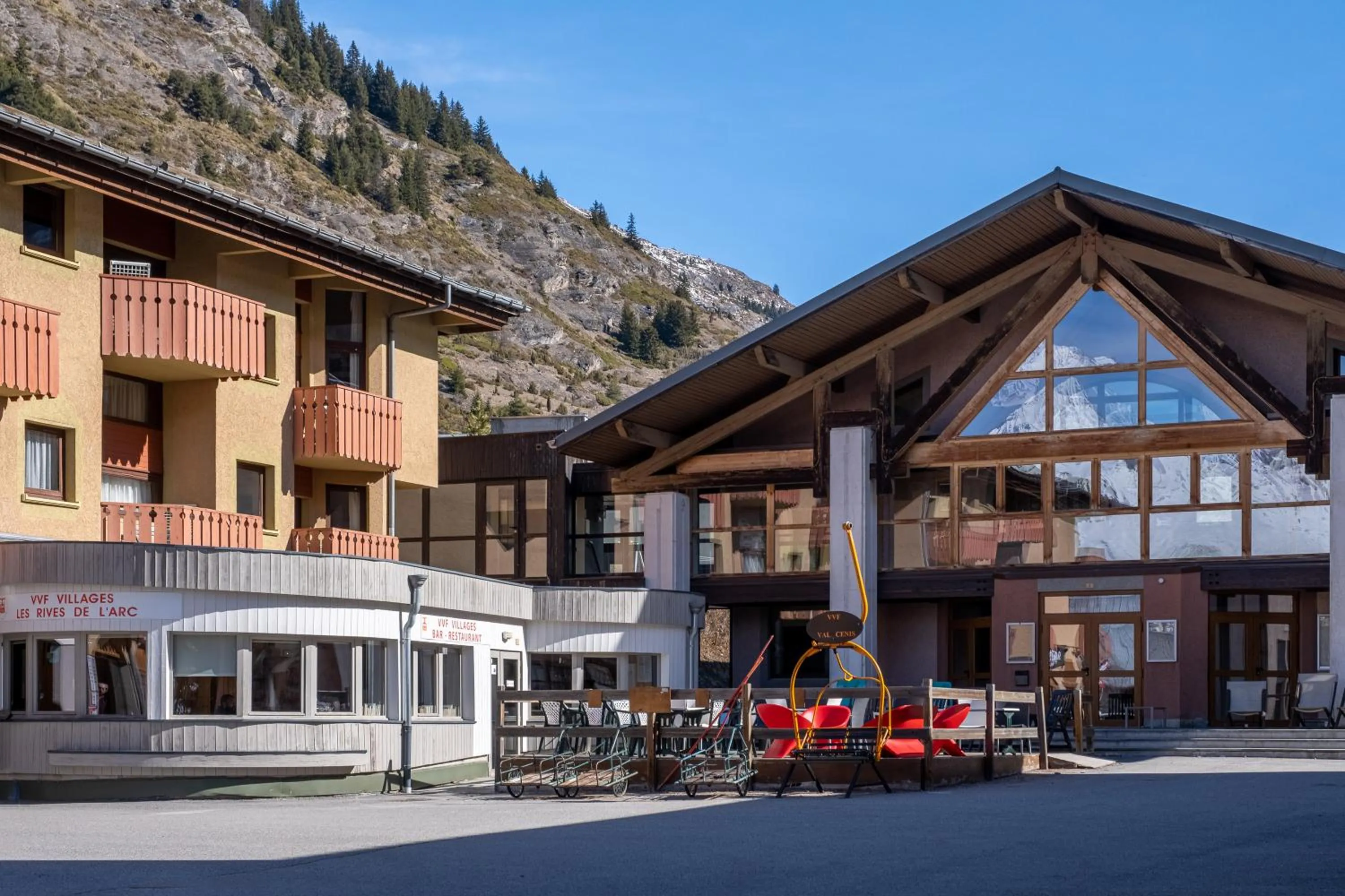 Patio in VVF Val-Cenis Haute-Maurienne