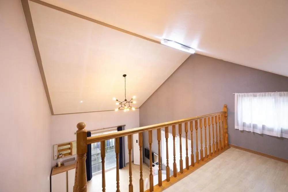 Bed in Taean Oceanhill Resort Pension