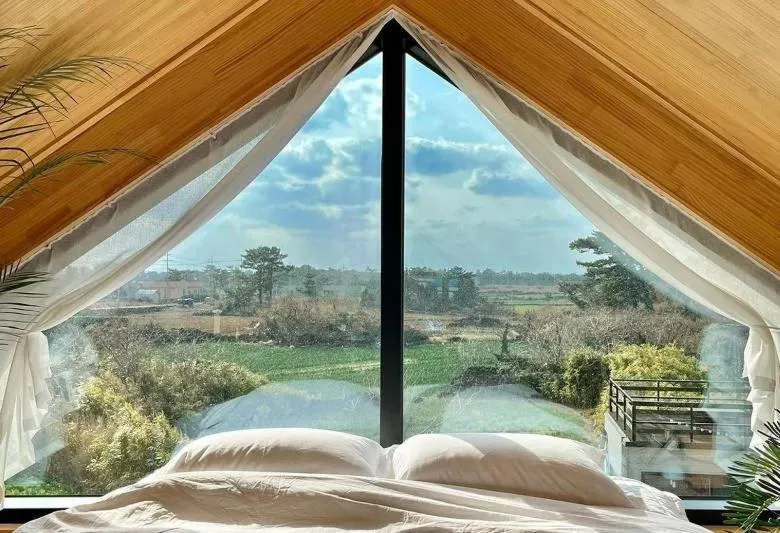 Bed in Jaeju Stay Oneul