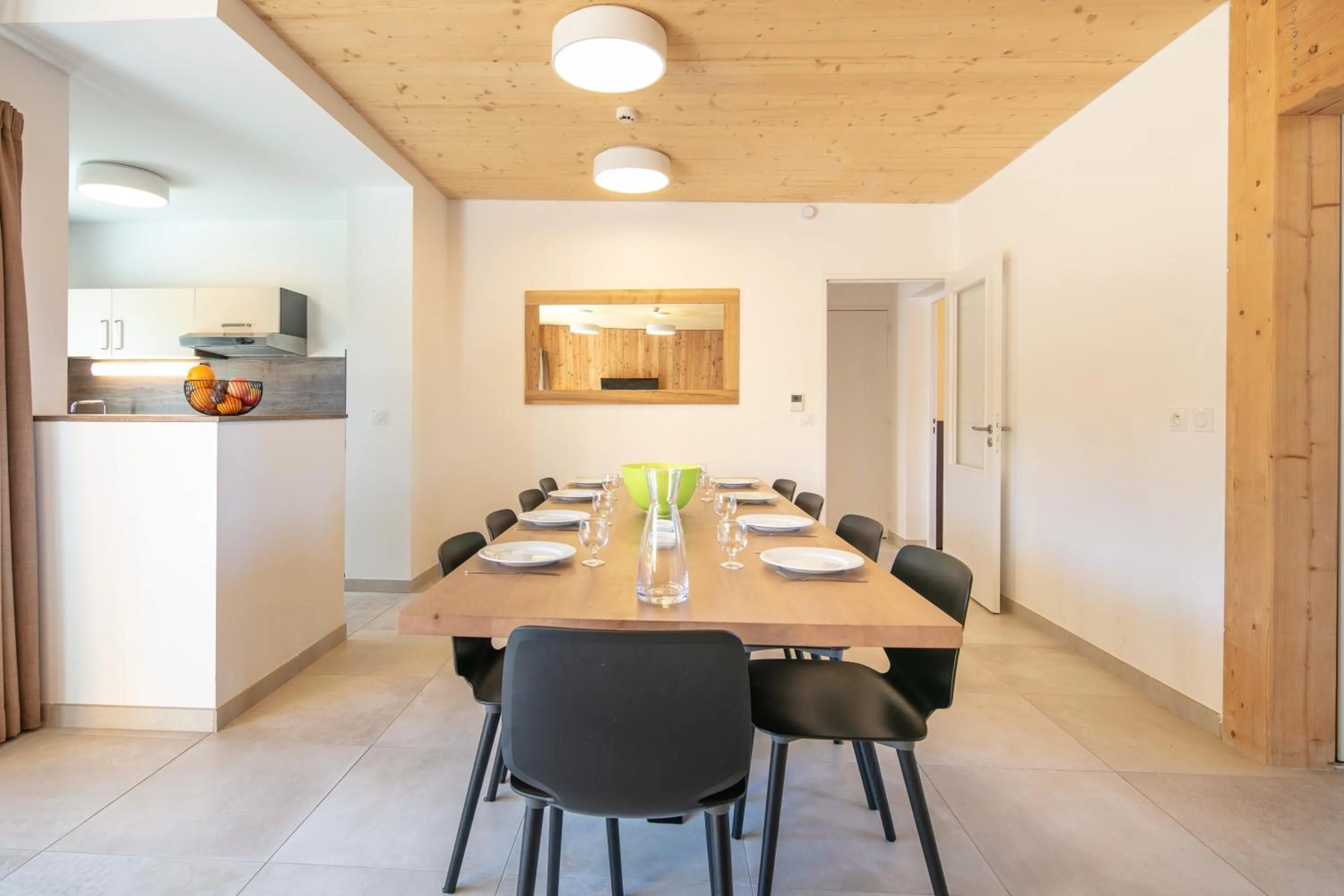 Dining area in VVF Les 7 Laux Massif de Belledonne