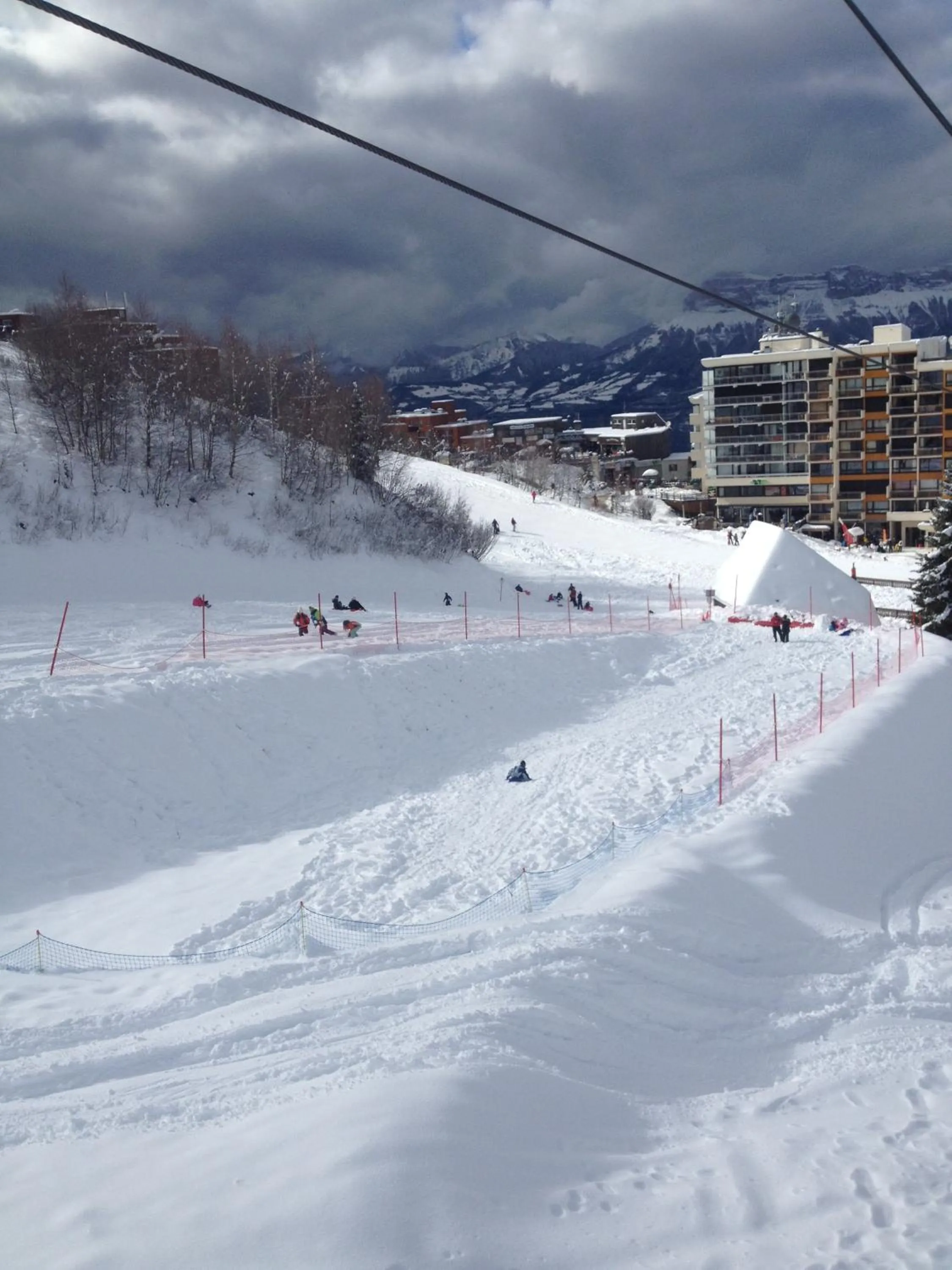 Winter in VVF Les 7 Laux Massif de Belledonne