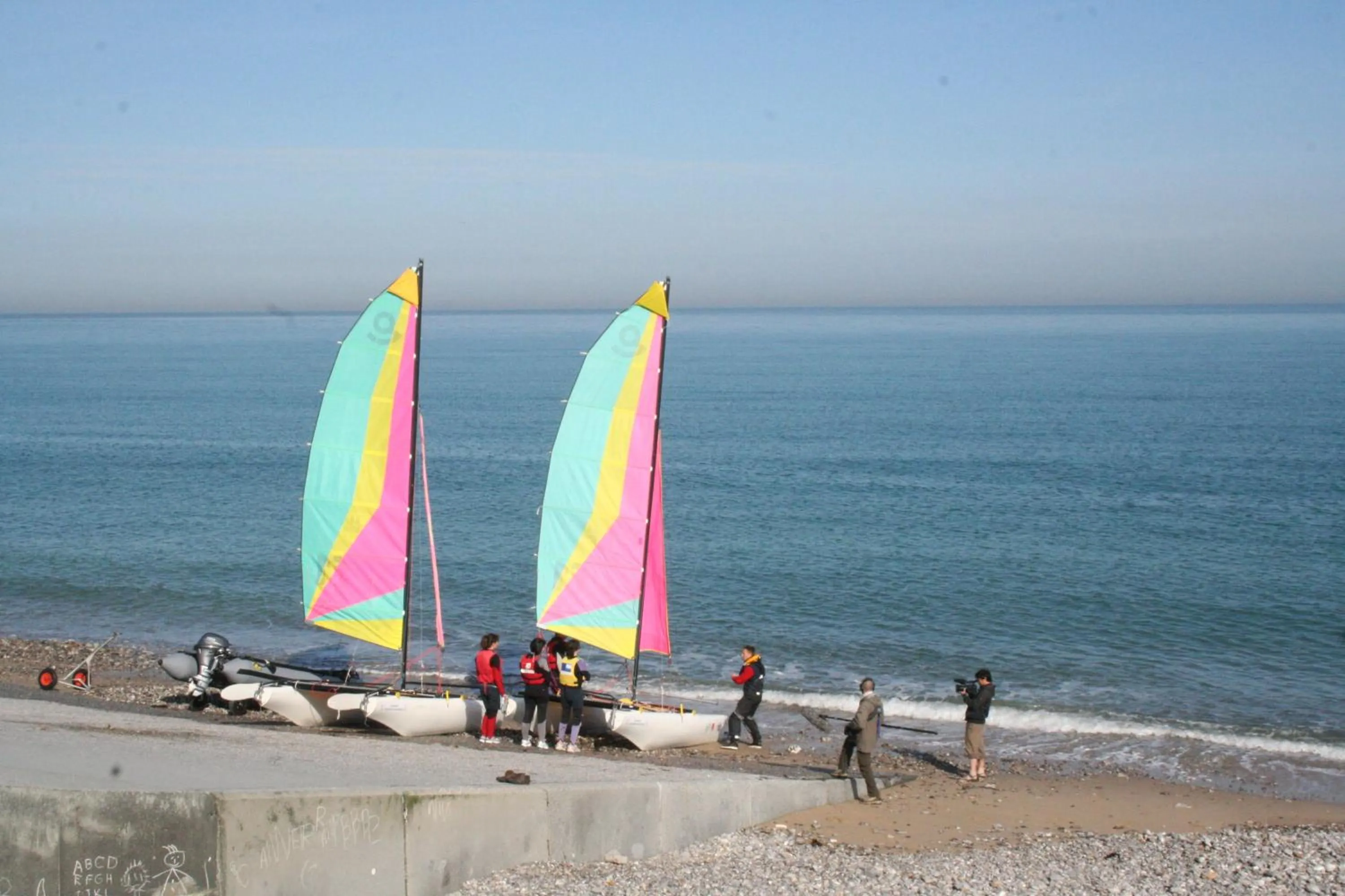 Beach in VVF Normandie Veules-les-Roses