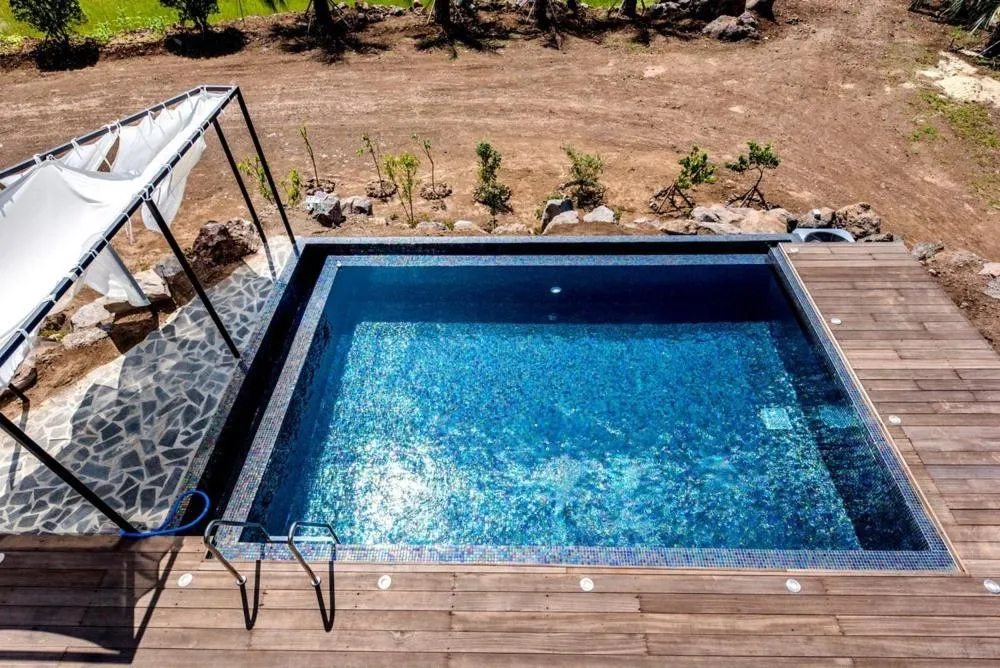 Jeju Mia Private Pool Villa large outdoor warm pool