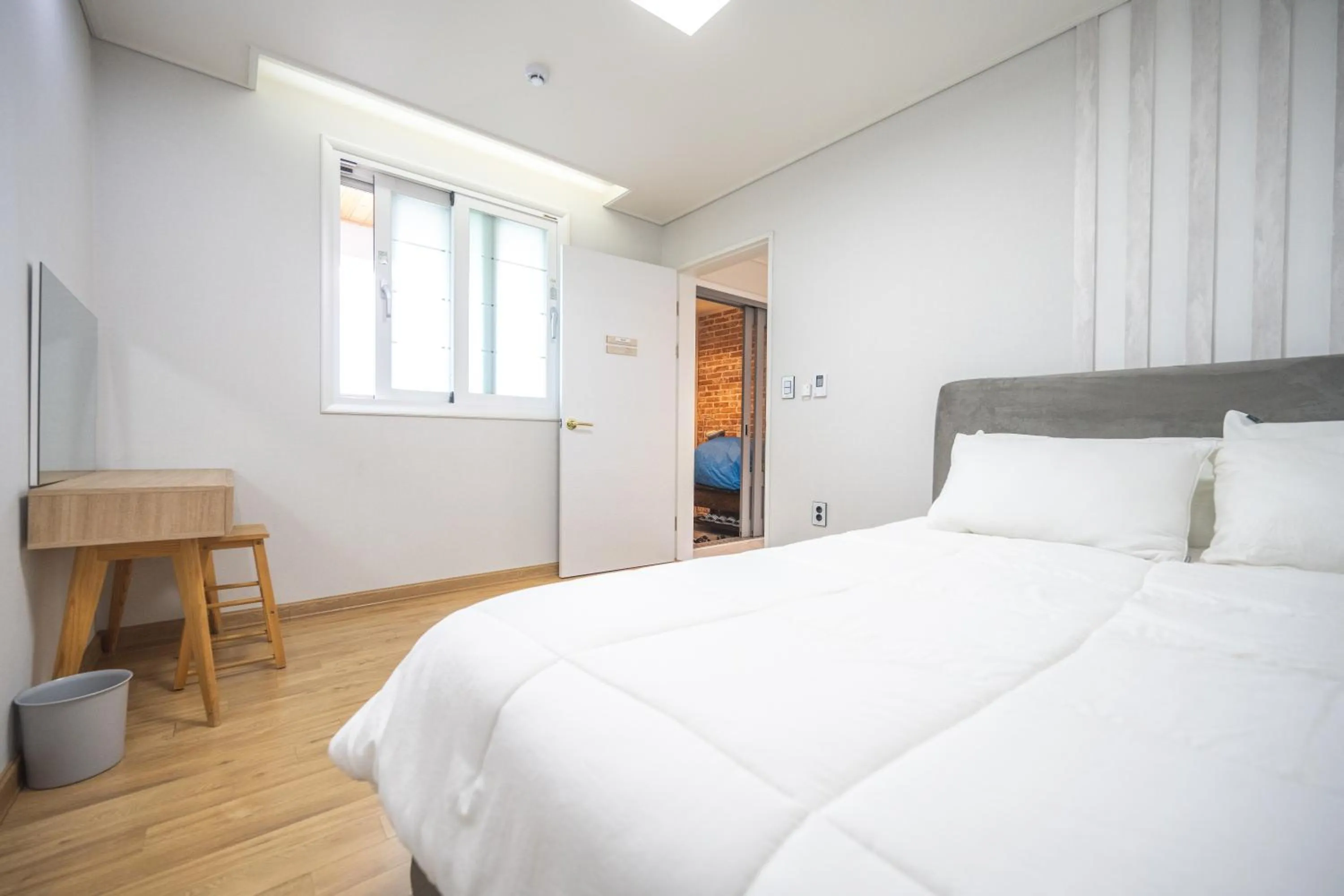 Bed in Kyoengju JNG Poolvilla