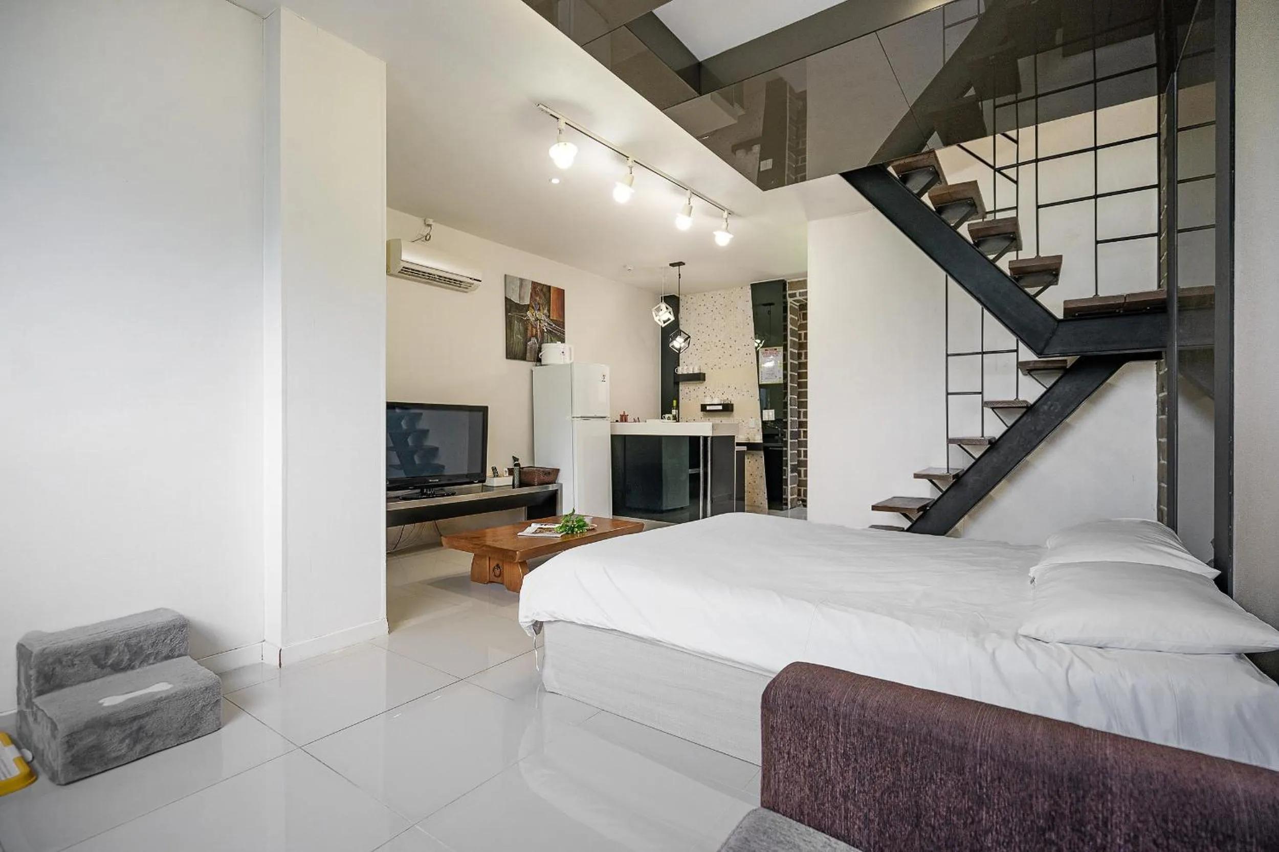 Bed in Kyeongju JS Pet Poolvilla