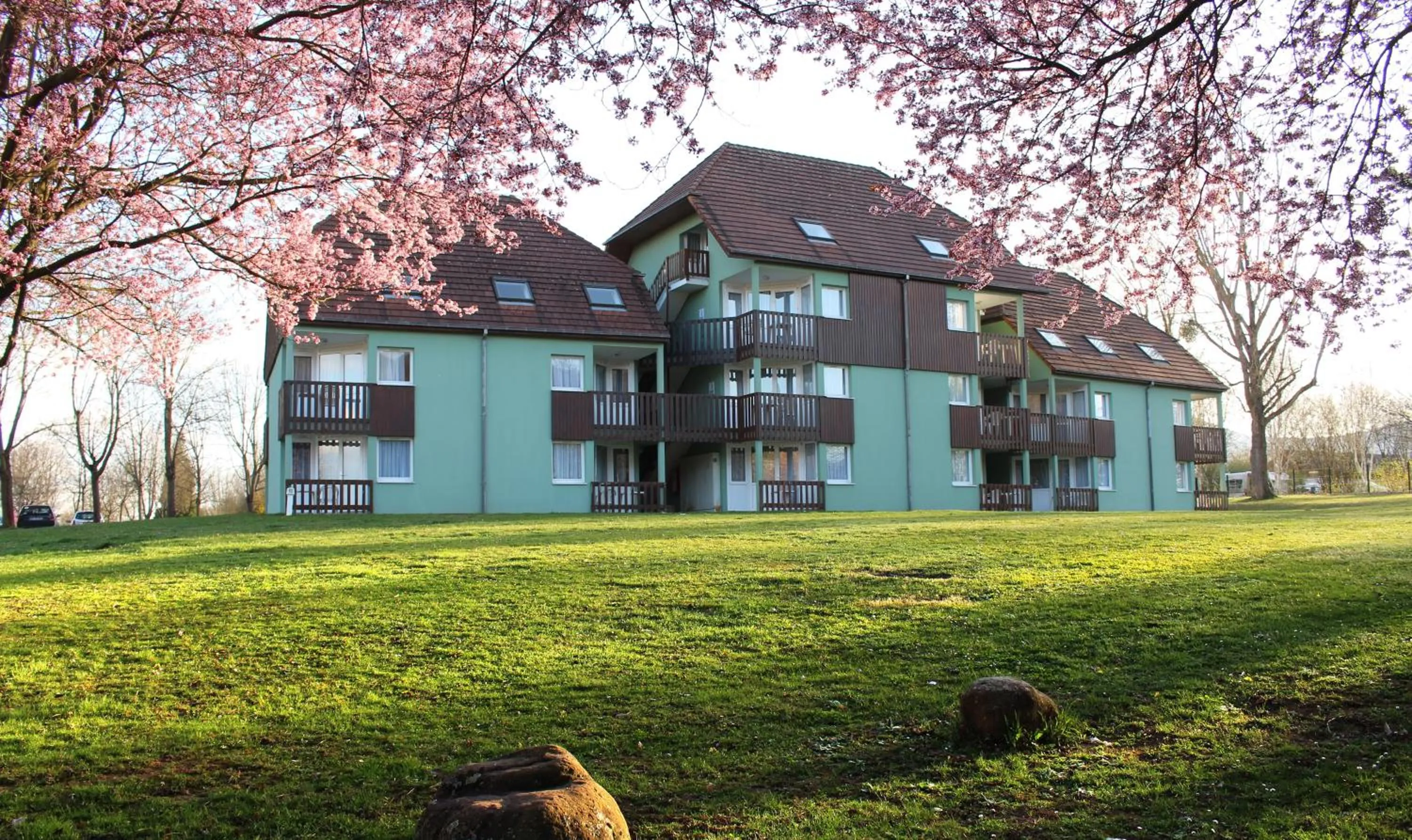 Facade/entrance in VVF Plaine d'Alsace Obernai Strasbourg