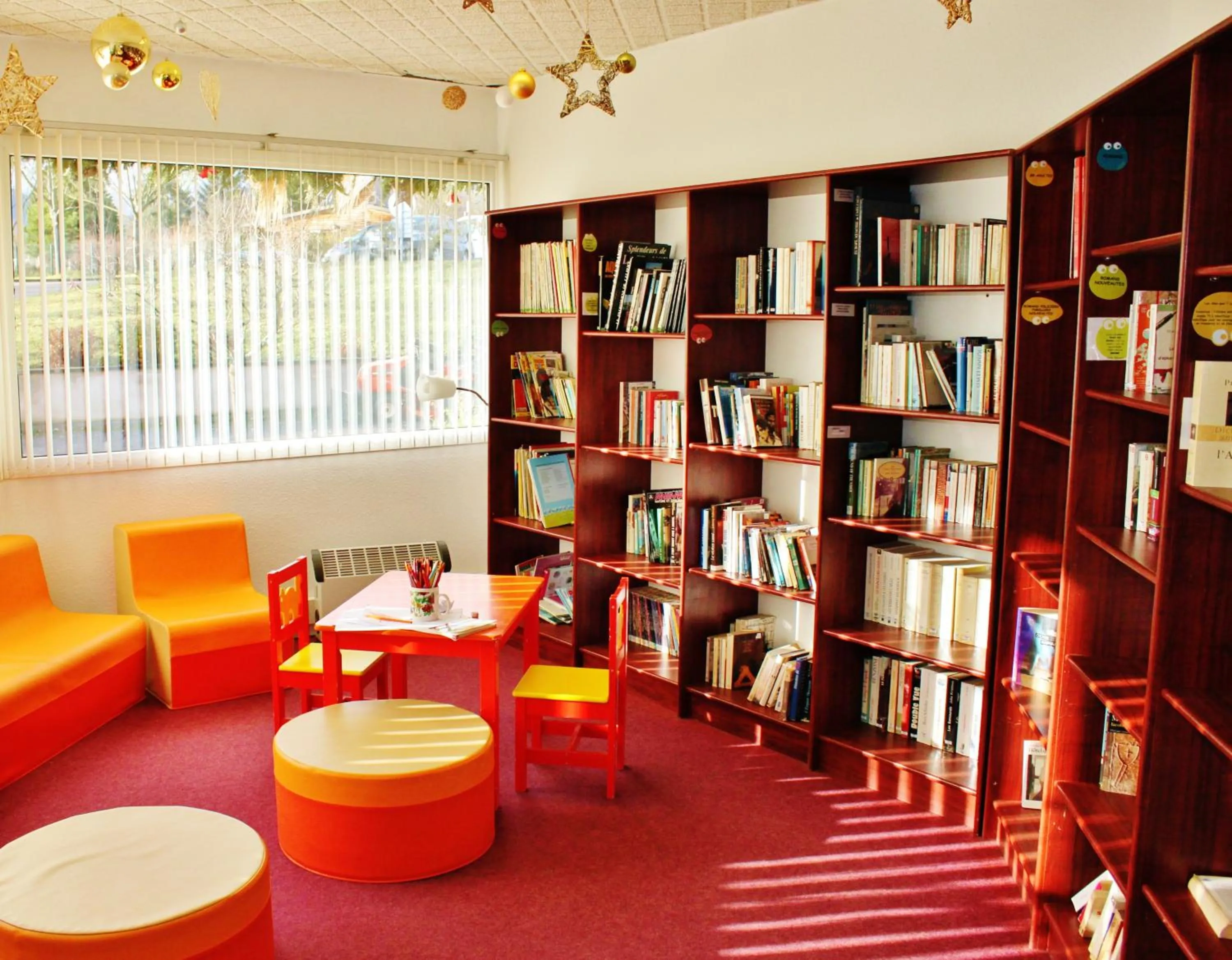 Library in VVF Plaine d'Alsace Obernai Strasbourg