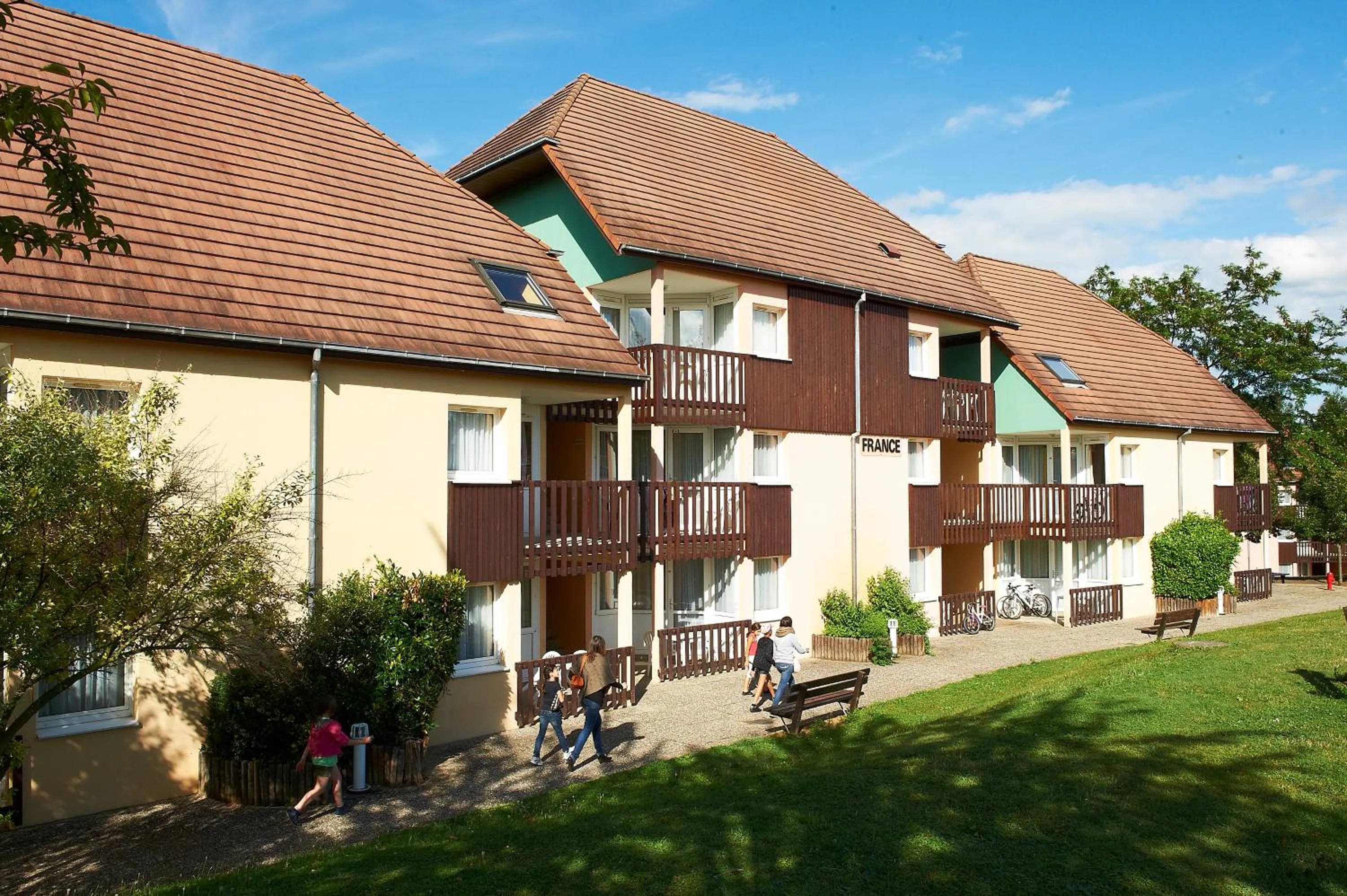 Facade/entrance in VVF Plaine d'Alsace Obernai Strasbourg