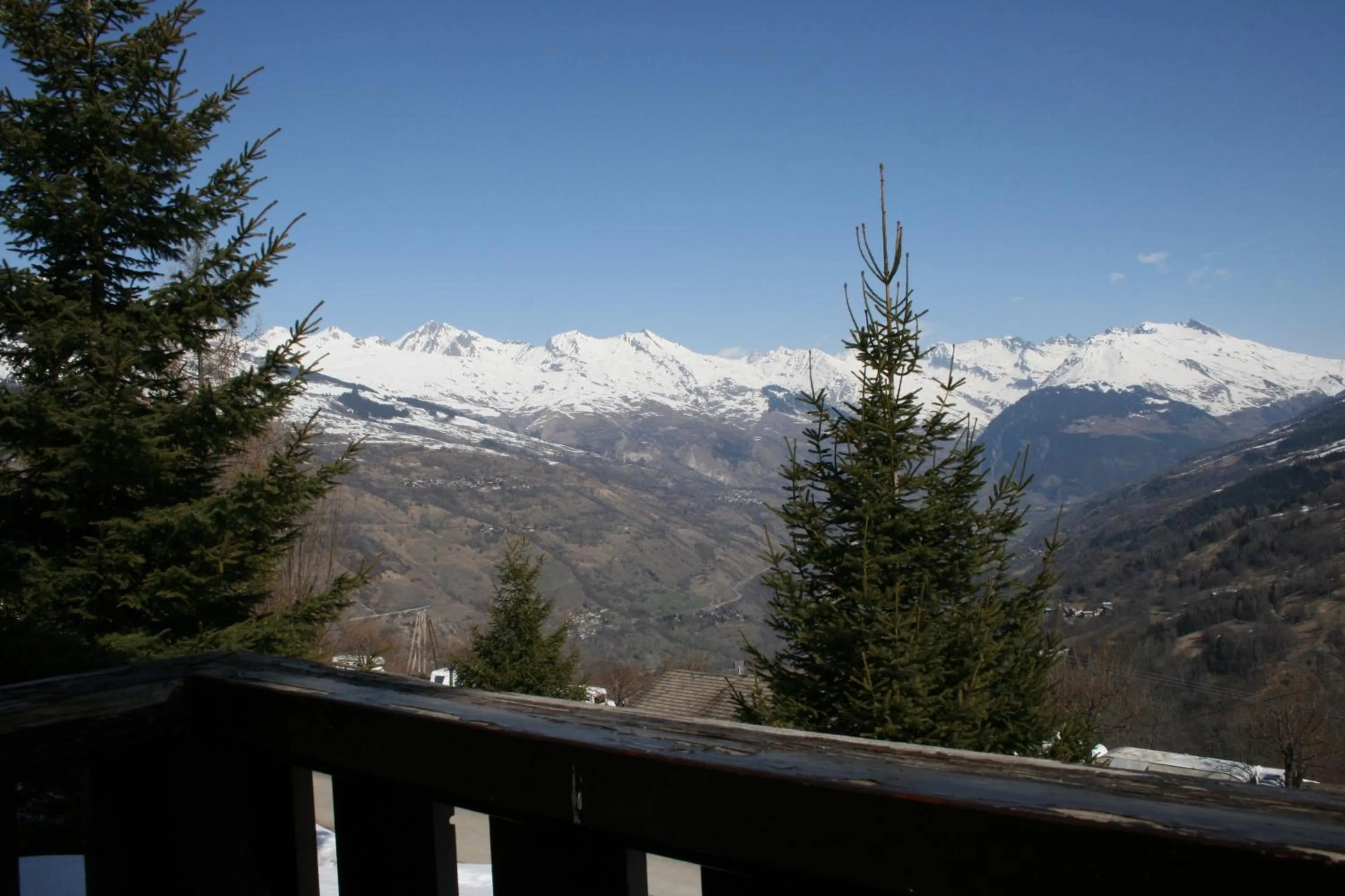 Balcony/Terrace in VVF La Plagne Montchavin Paradiski