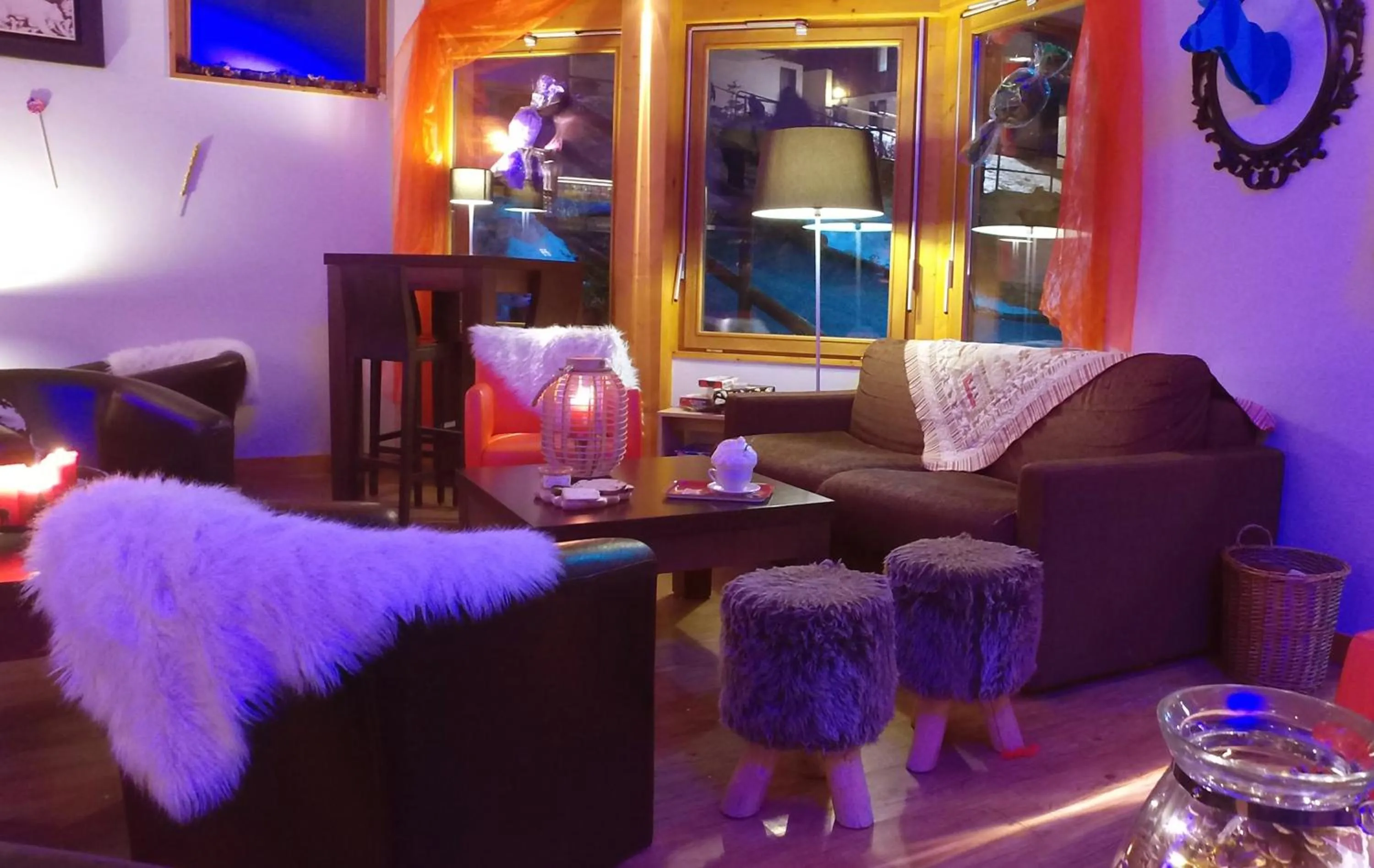 Lounge or bar in VVF La Plagne Montchavin Paradiski